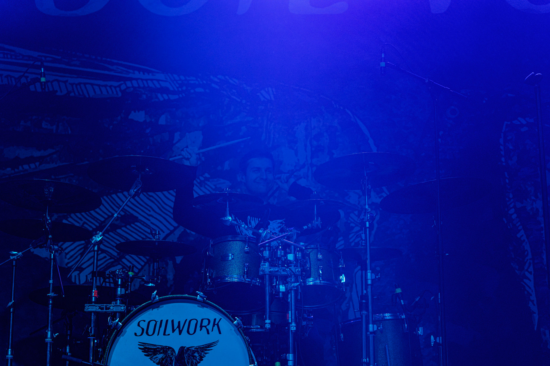 14.04.2023 Soilwork - szwedzki melodic death metal.Knock Out Productions, klub Progresja Warszawa. fot. Andrzej Wasilkiewicz/kaziq.com