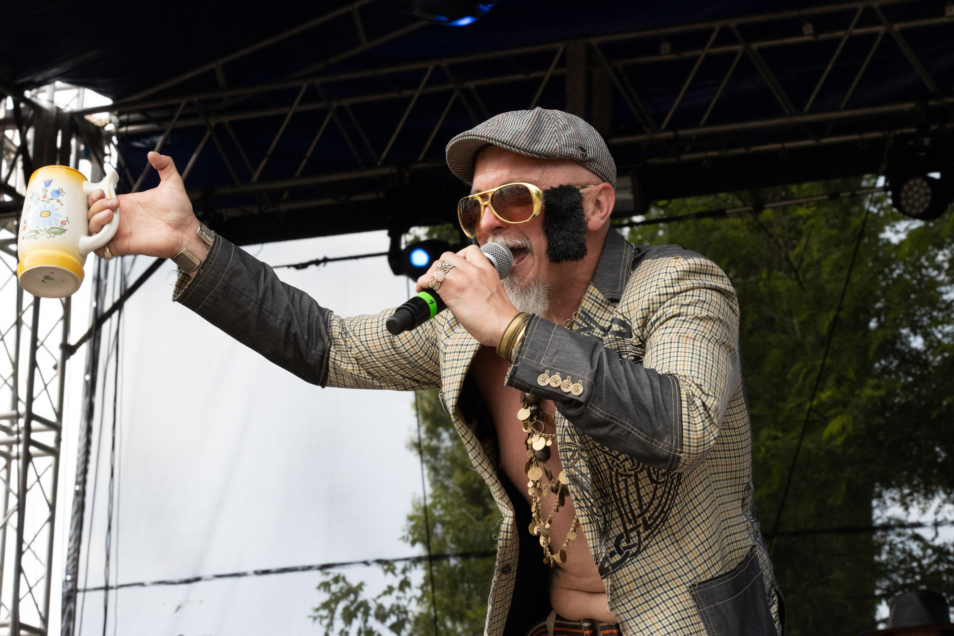 The Novorodkens i Hacrmistrz Gruczol- koncert Zacieralia w warszawskiej Progresji.Gramy Do Woli - Warszawa, Progresja.Fot. Andrzej Wasilkiewicz/Reporter