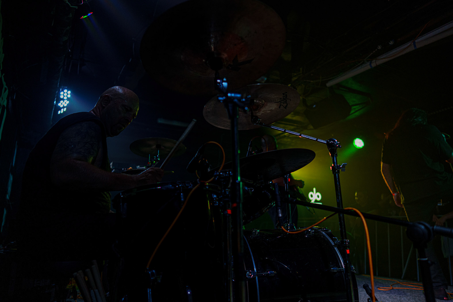 15.07.2023 - NERVOCHAOS - Brazil, Death metal, Warszawa, klub Potok. fot. Andrzej Wasilkiewicz/kaziq.com