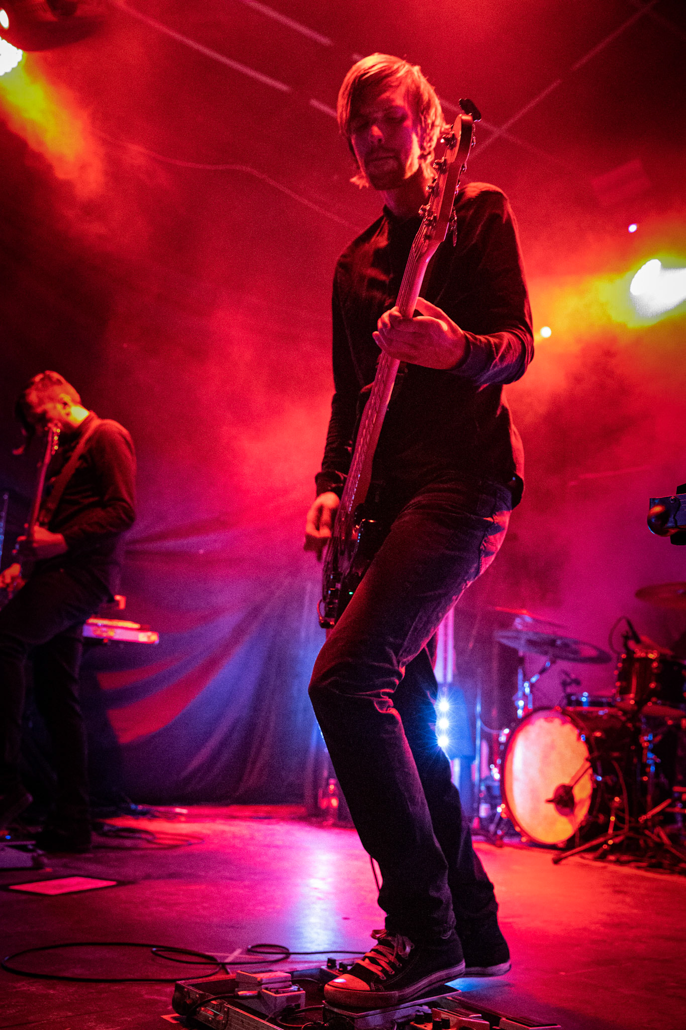 27.08.2021 TIDES FROM NEBULA koncert, Warszawa klub REJS,Lato w Plenerze, Winiary Bookings, Mystic Production,Post-rock, muzyka alternatywna, progresywny rock.n/z Maciej Karbowski – gitara, instrumenty klawiszowen/z Przemek Weglowski – gitara basowan/z Tomasz Stolowski – perkusjaFot. Andrzej Wasilkiewicz/Reporter