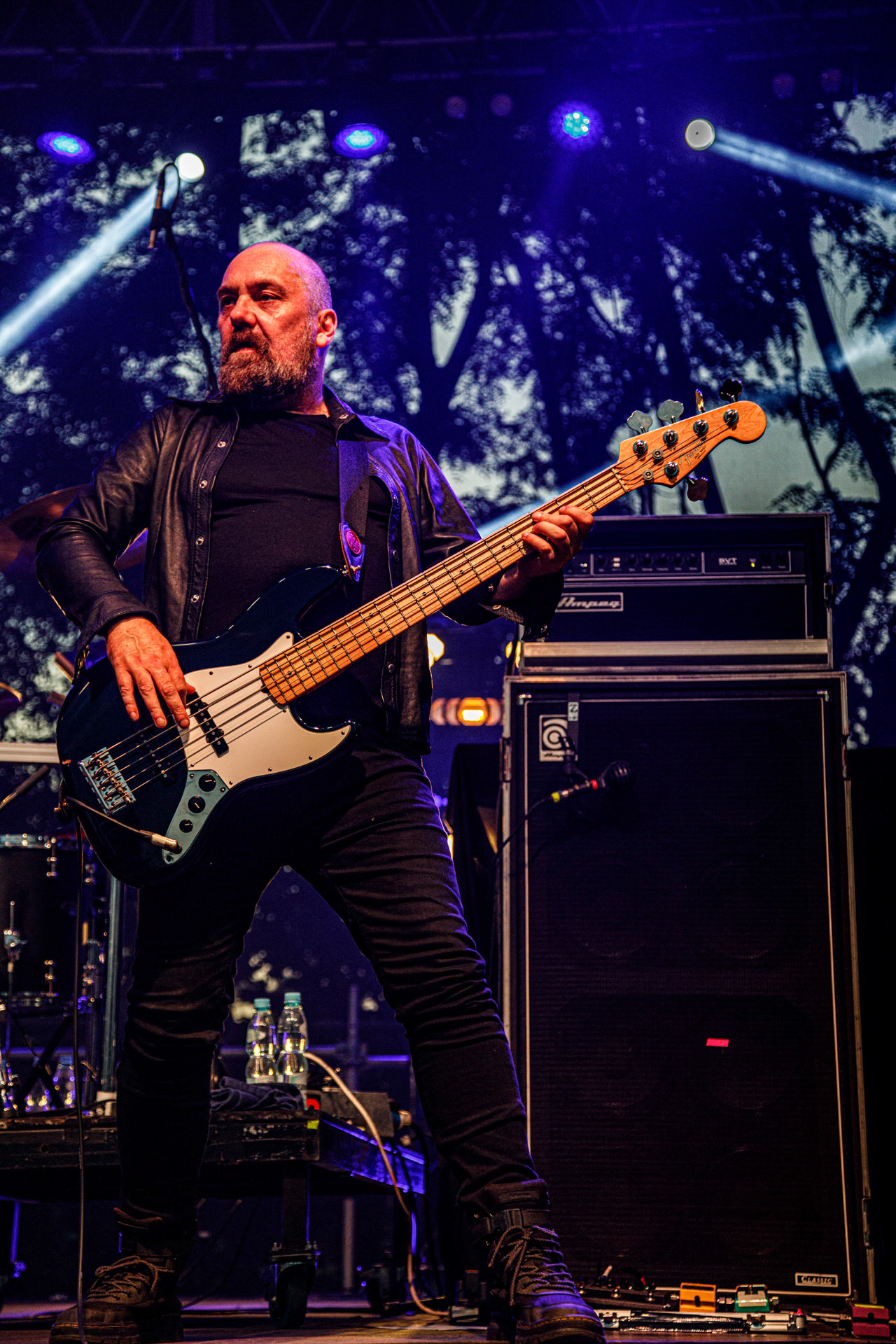 22.07.2022 Paradise Lost - warszawski koncert na letniej scenie klubu Progresja.Knock Out Production, Nuclear Blast, n/z Nick Holmes – wokal,n/z Gregor Mackintosh – gitara prowadząca,n/z Aaron Aedy – gitara rytmiczna,n/z Steve Edmondson – gitara basowa,n/z Waltteri Vayrynen – perkusja,Produkcja Knock Out Productions,Fot. Andrzej Wasilkiewicz/Reporter