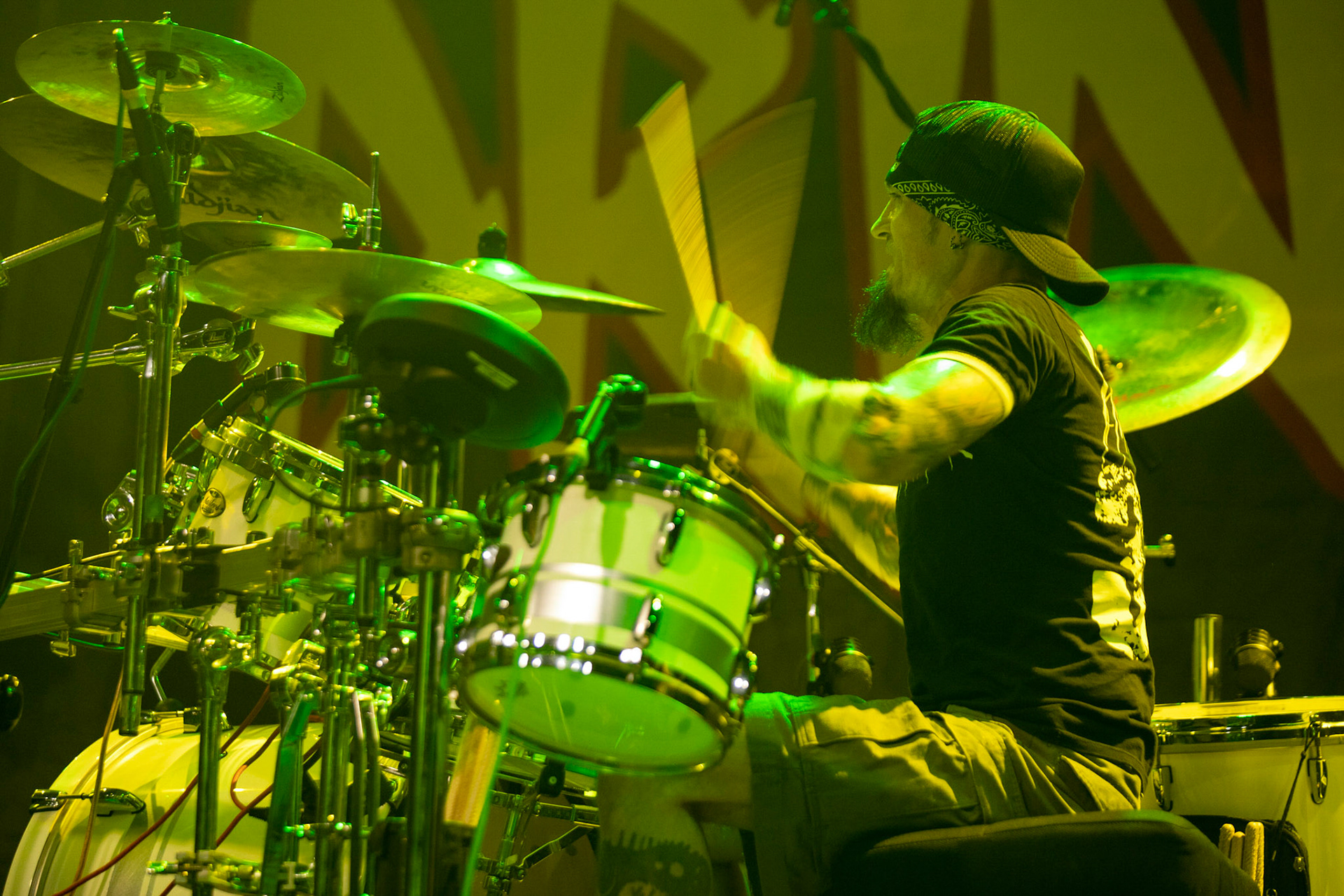 Legendy Metalu Acid Drinkers - rock, trashmetal, - koncert Legendy Metalu w warszawskiej Progresji, 

Tomasz "Titus" Pukacki 
Dariusz "Popcorn" Popowicz 
Maciej "Ślimak" Starosta 
Łukasz "Dzwon" Cyndzer
fot. Andrzej kaziq Wasilkiewicz/Reporter