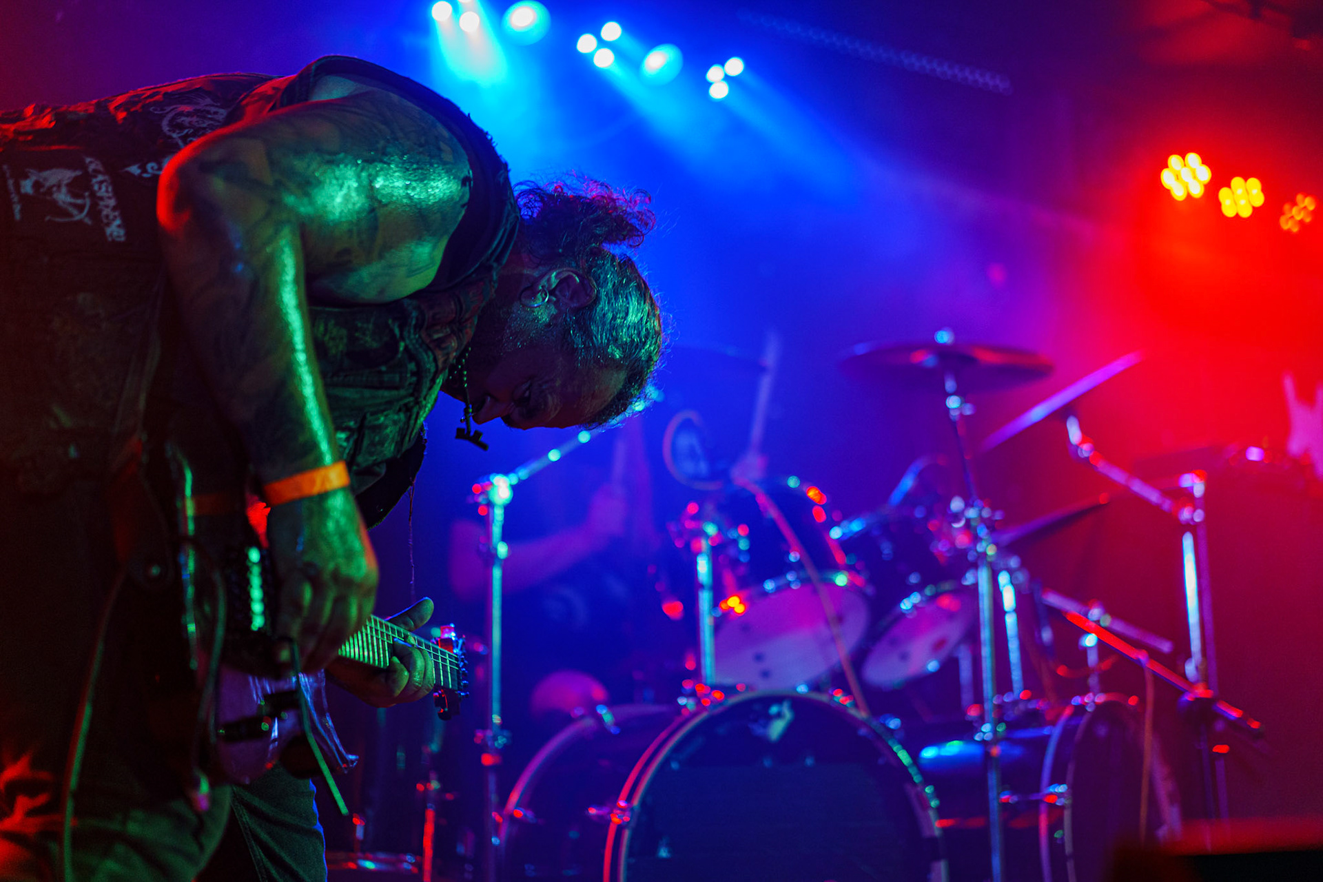 15.07.2023 - VIOLENTOR -Italy, Thrash Metal, Anti-society, - Warszawa, klub Potok. fot. Andrzej Wasilkiewicz/kaziq.com