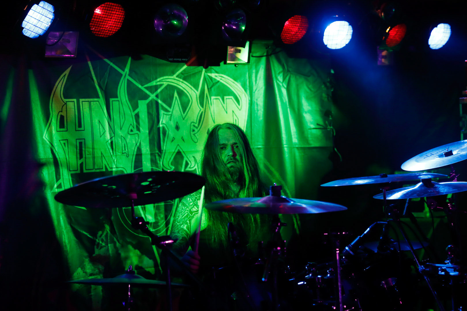 Christ Agony Legacy tour 2017 Warszawa  VooDoo klub 
Dariusz Młody Płaszewski