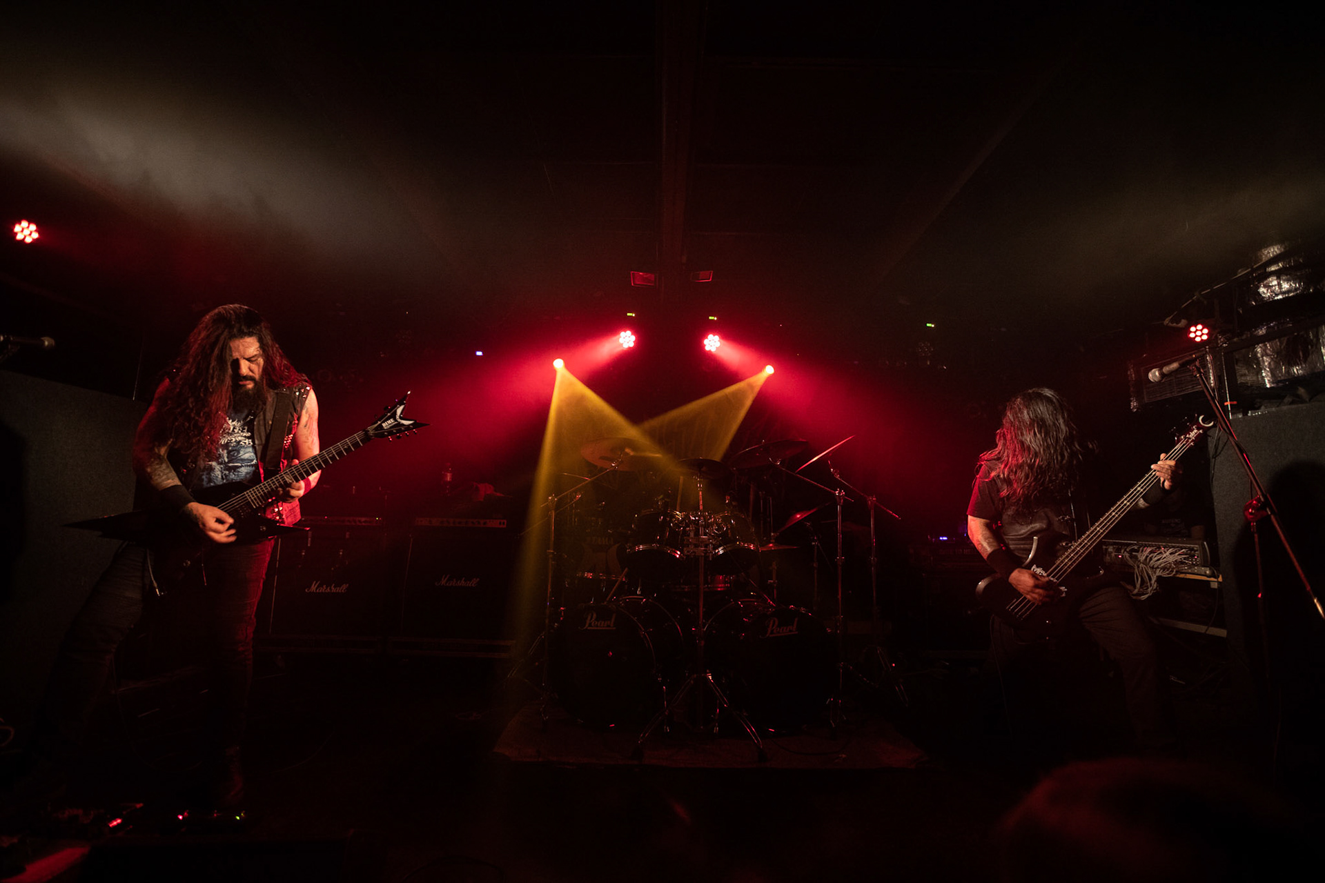 7.04.2019r  Krisiun - Porto Alegre, Rio Grande do Sul/Brazylia Century Media - Death Metal Warszawa, Proxima, WiniaryBookings, fot. Andrzej Wasilkiewicz/Reporter