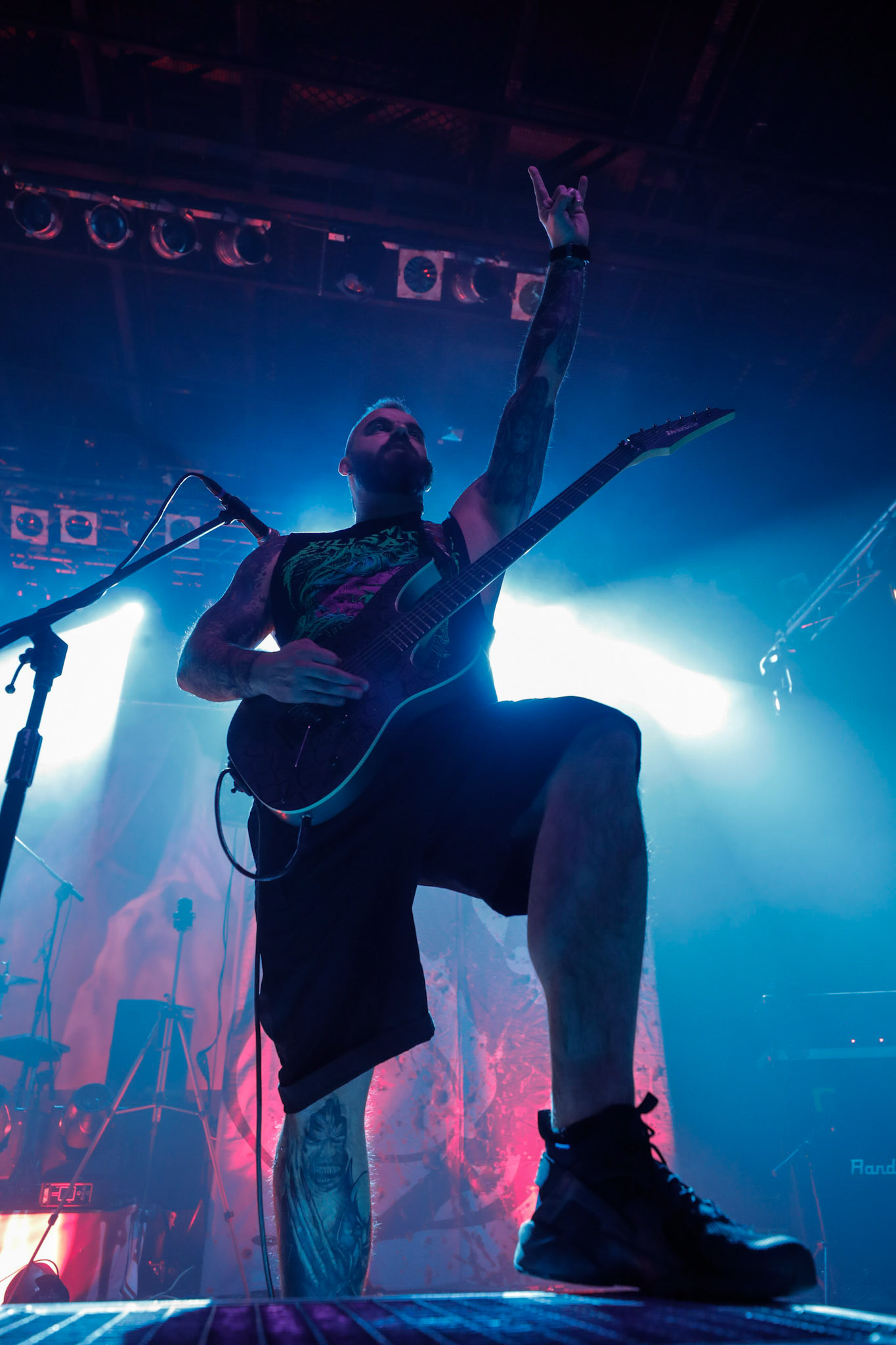 30.11.2018 FRONTSIDE - Knock Out Tour 2018 - Warszawa Progresja - FRONTSIDE  - metalcore, meathcore,
Marcin "Auman" Rdest wokal, 
Mariusz "Demon" Dzwonek gitara, 
Dariusz "Daron" Kupis gitara, 
Wojciech Nowak gitara basowa,
Tomasz "Toma" Ochab perkusja,
  fot. Andrzej Wasilkiewicz/Reporter