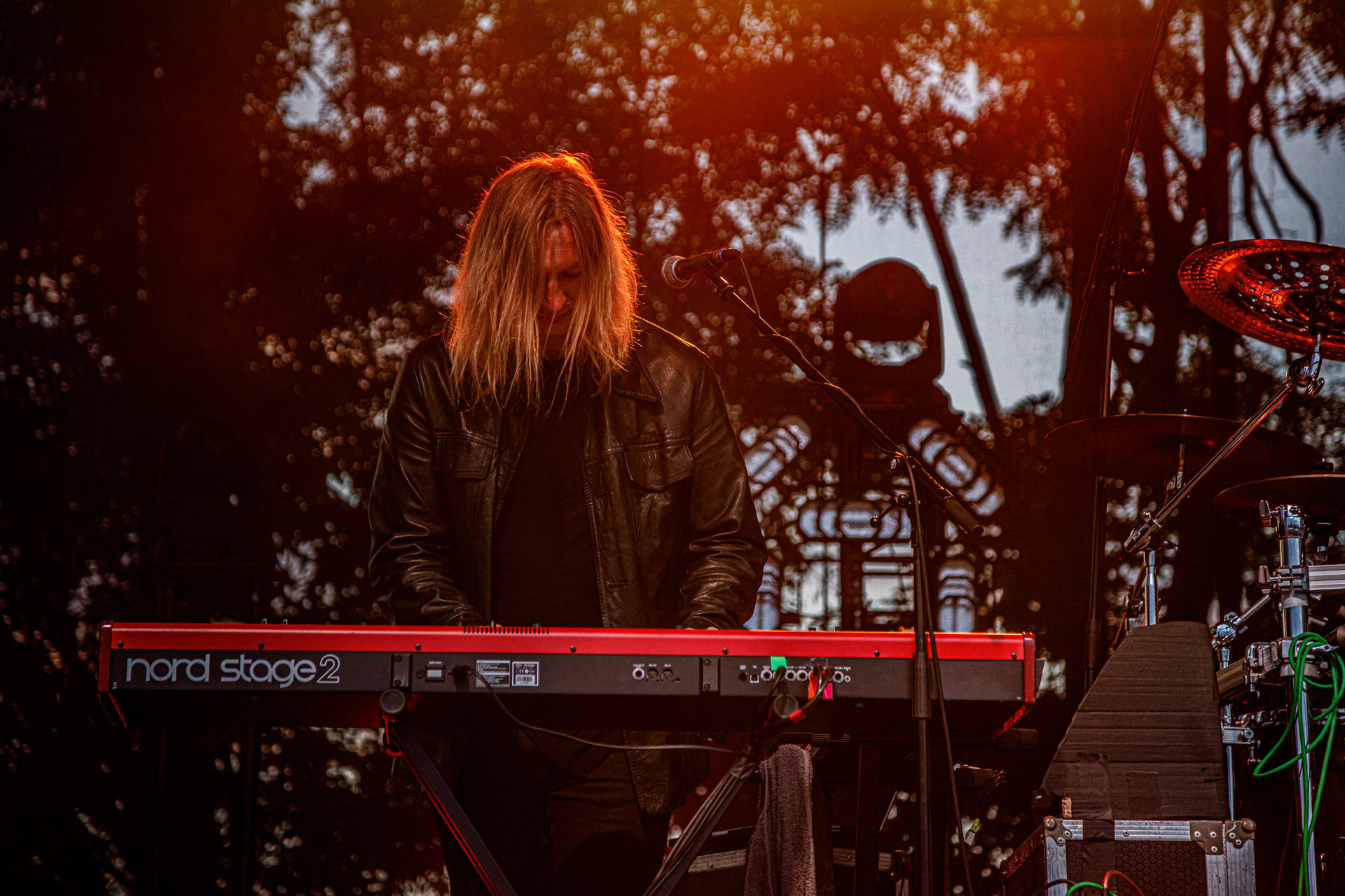 22.07.2022 Paradise Lost - warszawski koncert na letniej scenie klubu Progresja.Knock Out Production, Nuclear Blast, n/z Nick Holmes – wokal,n/z Gregor Mackintosh – gitara prowadząca,n/z Aaron Aedy – gitara rytmiczna,n/z Steve Edmondson – gitara basowa,n/z Waltteri Vayrynen – perkusja,Produkcja Knock Out Productions,Fot. Andrzej Wasilkiewicz/Reporter