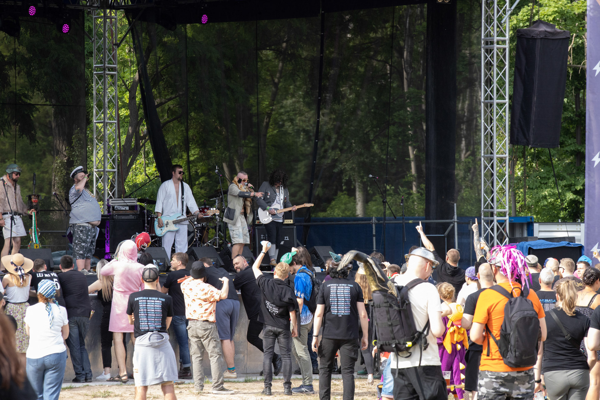 The Novorodkens i Hacrmistrz Gruczol- koncert Zacieralia w warszawskiej Progresji.Gramy Do Woli - Warszawa, Progresja.Fot. Andrzej Wasilkiewicz/Reporter