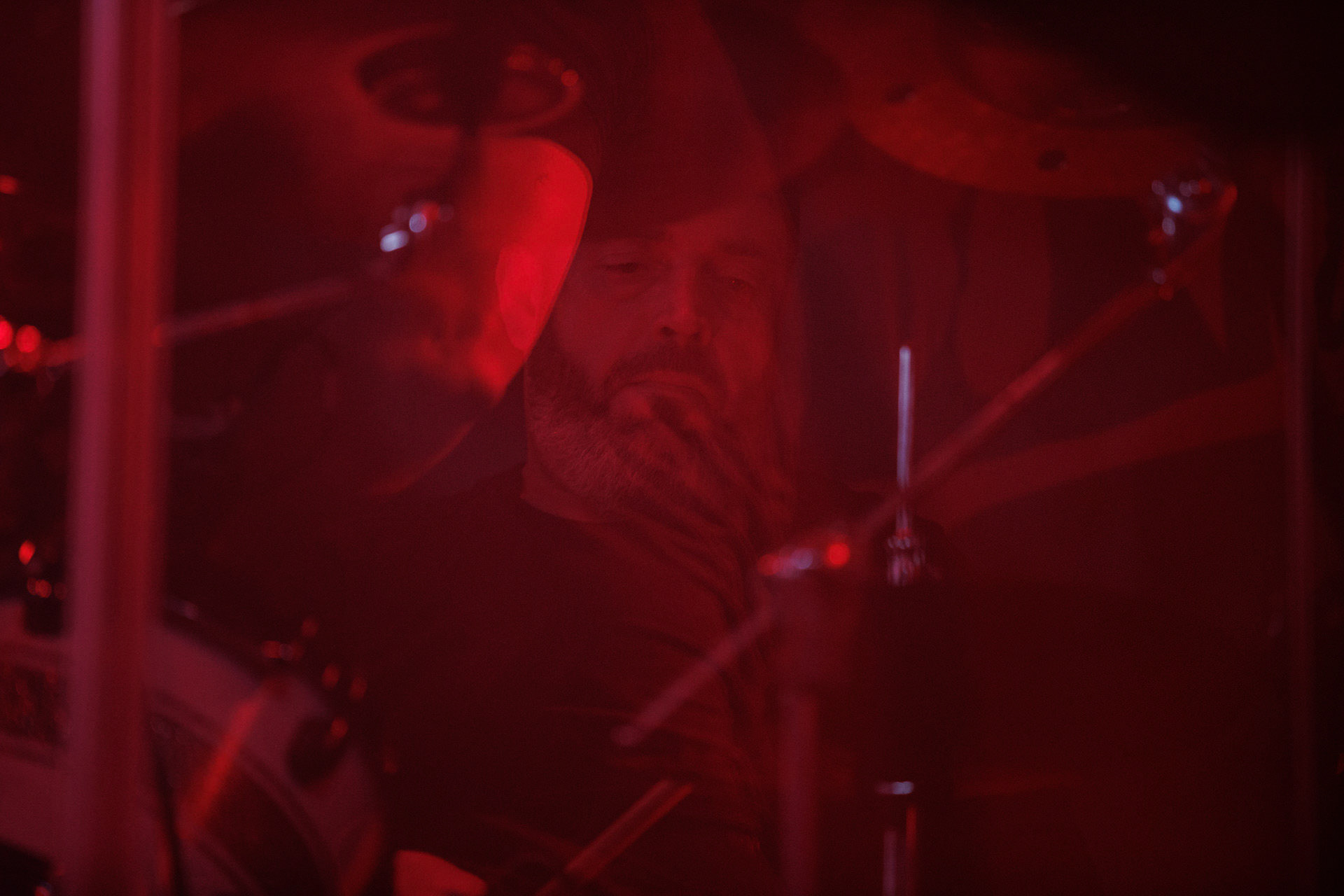 Painthing - death, doom metal.Koncert Czwarta Fala MMXXII klub VooDoo Warszawa.n/z Kuba Grobelny – guitar, vocal, n/z Bartłomiej Kaczor – guitar, n/z Darek Ojdana – keys, n/z Jan Rajkow-Krzywicki – bass,n/z Tomasz Śwital – drums,Fot. Andrzej Wasilkiewicz/kaziq.com