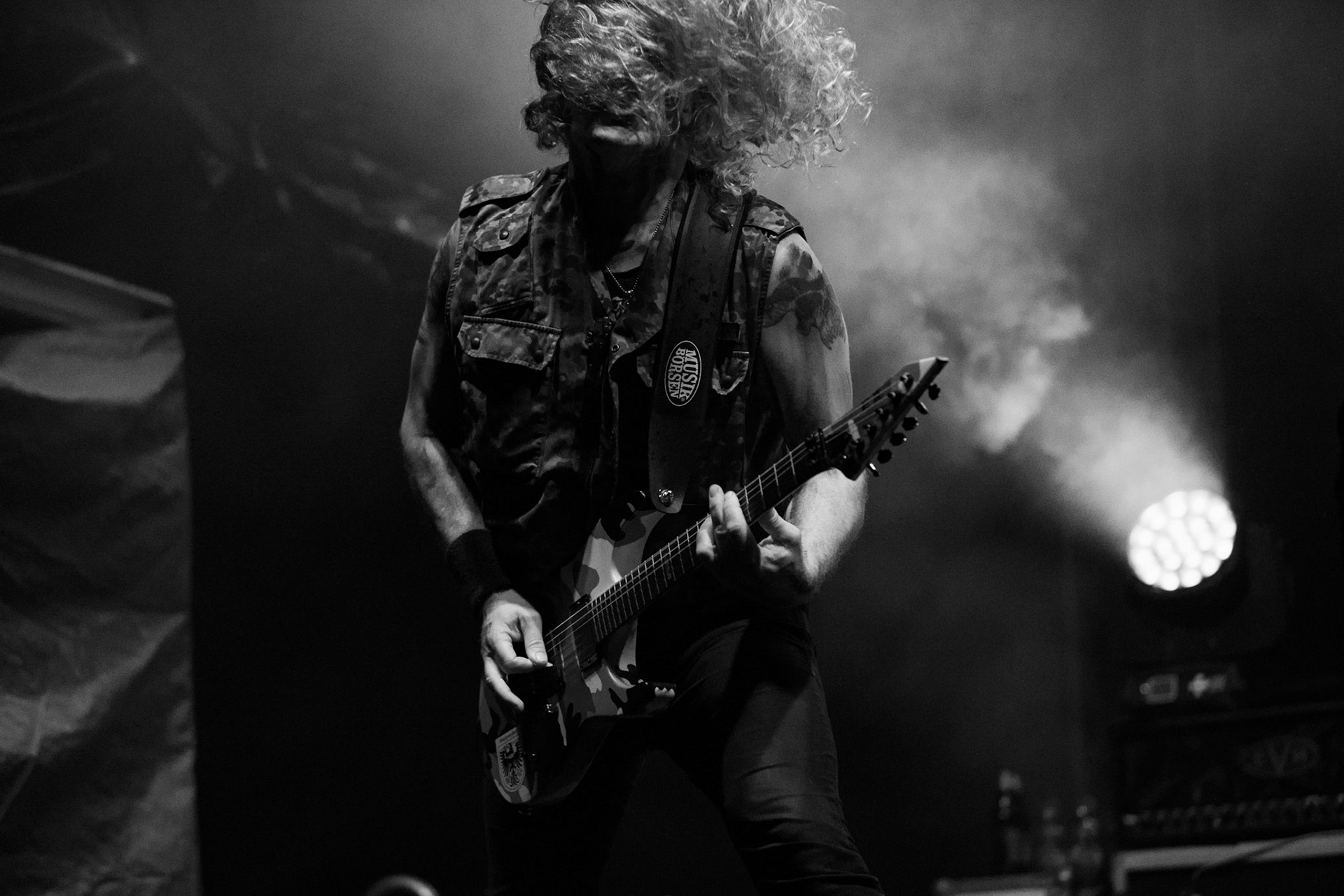 Marduk, koncert w ramach Blitzkrieg MMXX warszawska Progresja, black metal, Szwecja, Massive Music Rock The Nation America.fot. Andrzej kaziq Wasilkiewicz/Reporter