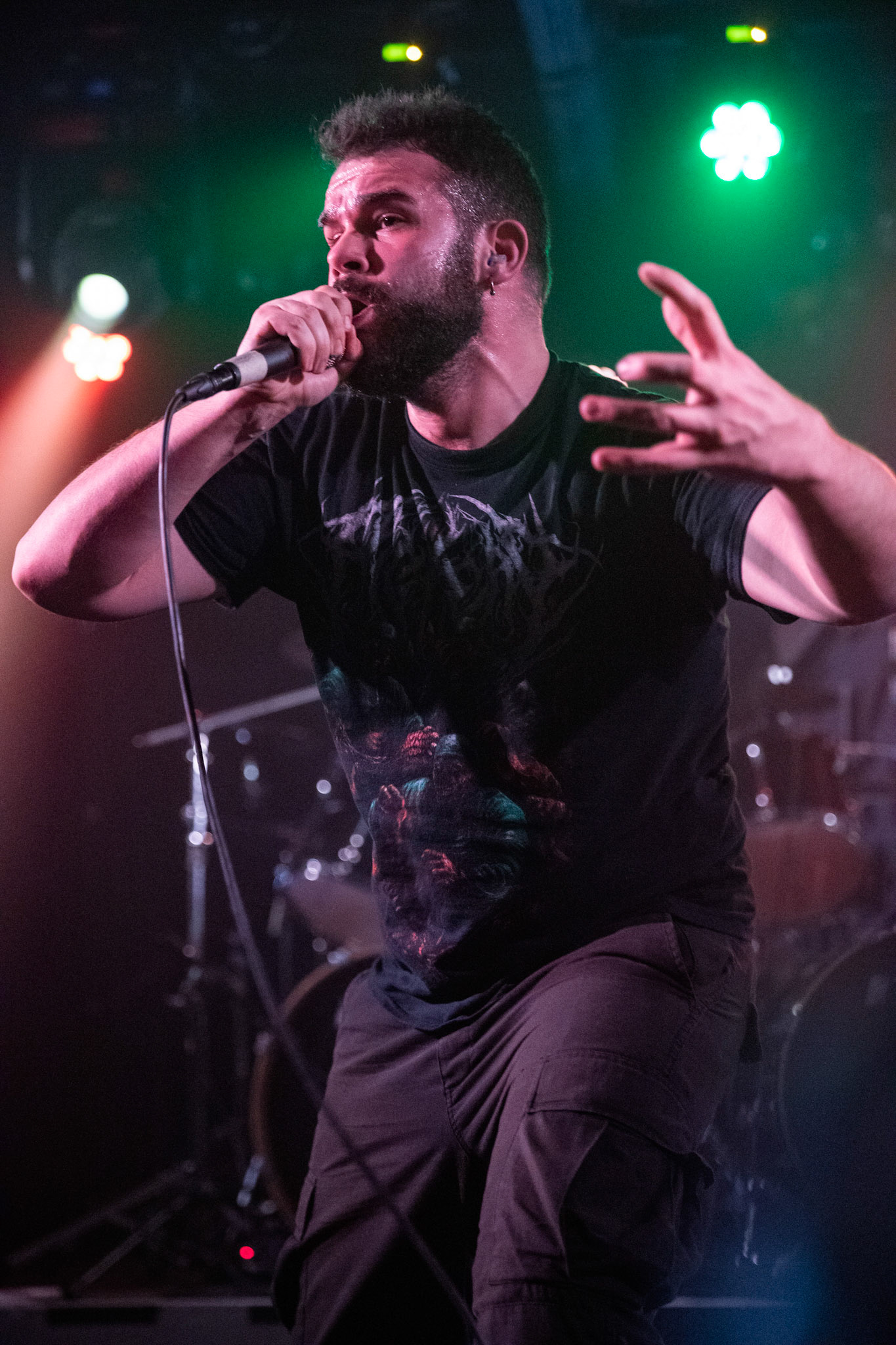 1.04.2019 Defeated Sanity, Warszawa, klub Proxima, DEFEATED SANITY brutal death metal, Niemcy
Lille Gruber - Drums
Jacob Schmidt - Bass
Christian Kühn - Guitar
Josh Welshman - Vocals Knock Out Productions, Left Hand Sounds.