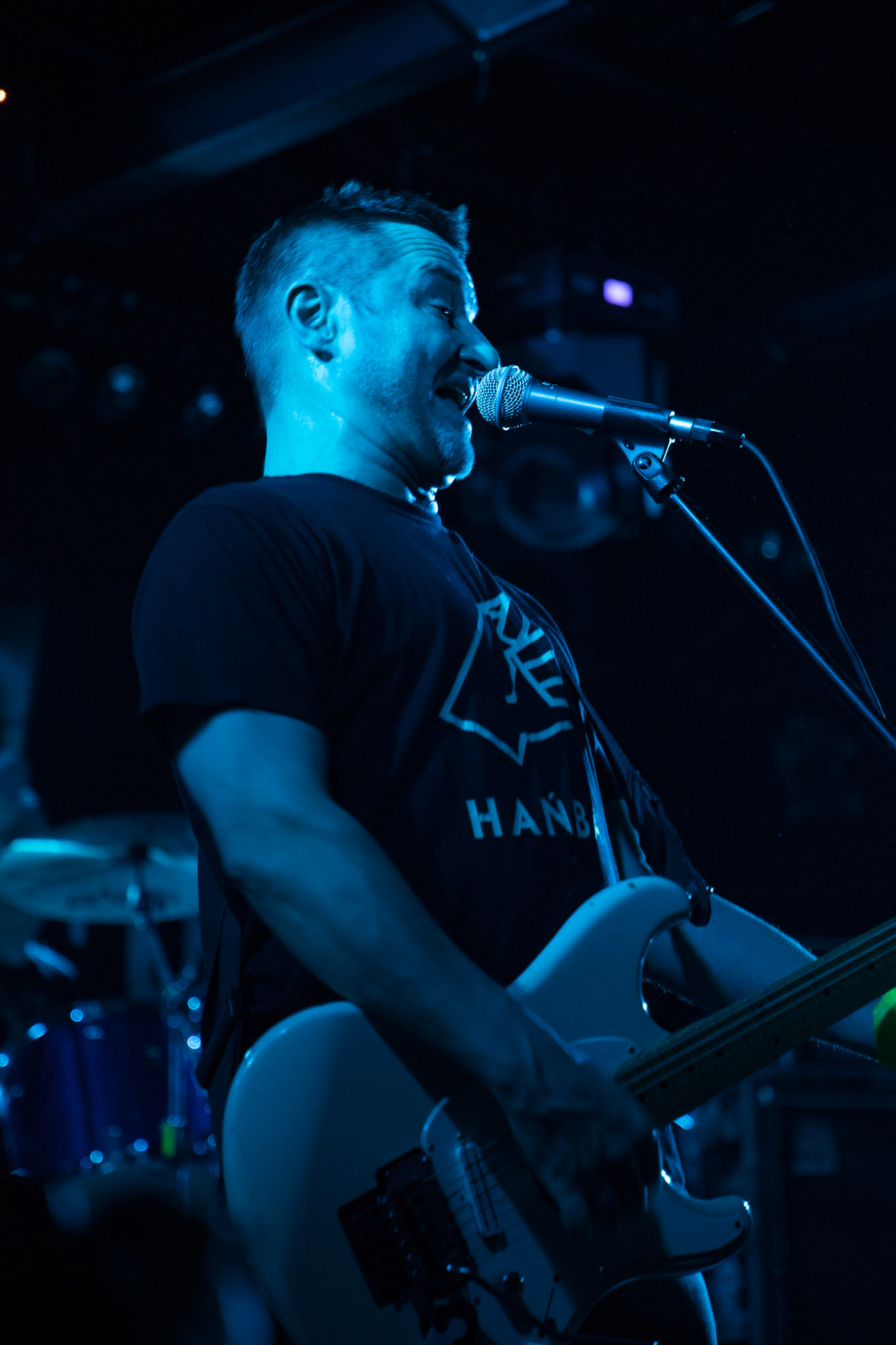 9.12.2017r Dezerter koncert Proxima, Robert Robal Matera gitara, wokal, Krzysztof Grabowski perkusja , Jacek Chrzanowski gitara basowa fot. Andrzej Wasilkiewicz/Reporter