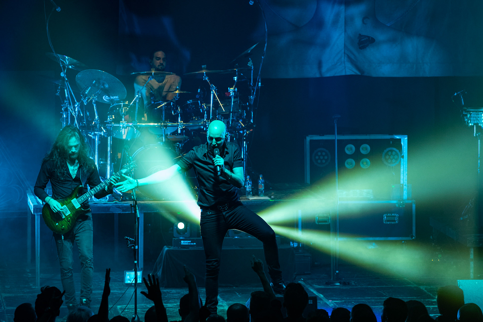 SOEN - Szwecja, rock progresywny, progmetal.  Stefan Stenberg – Bass
Cody Ford – Guitar
Lars Åhlund – Keys, guitar
Joel Ekelöf – Vocals
Martin Lopez – Drums, percussion
Knock Out Productions
Progresja Warszawa. fot. Andrzej Wasilkiewicz/Reporter