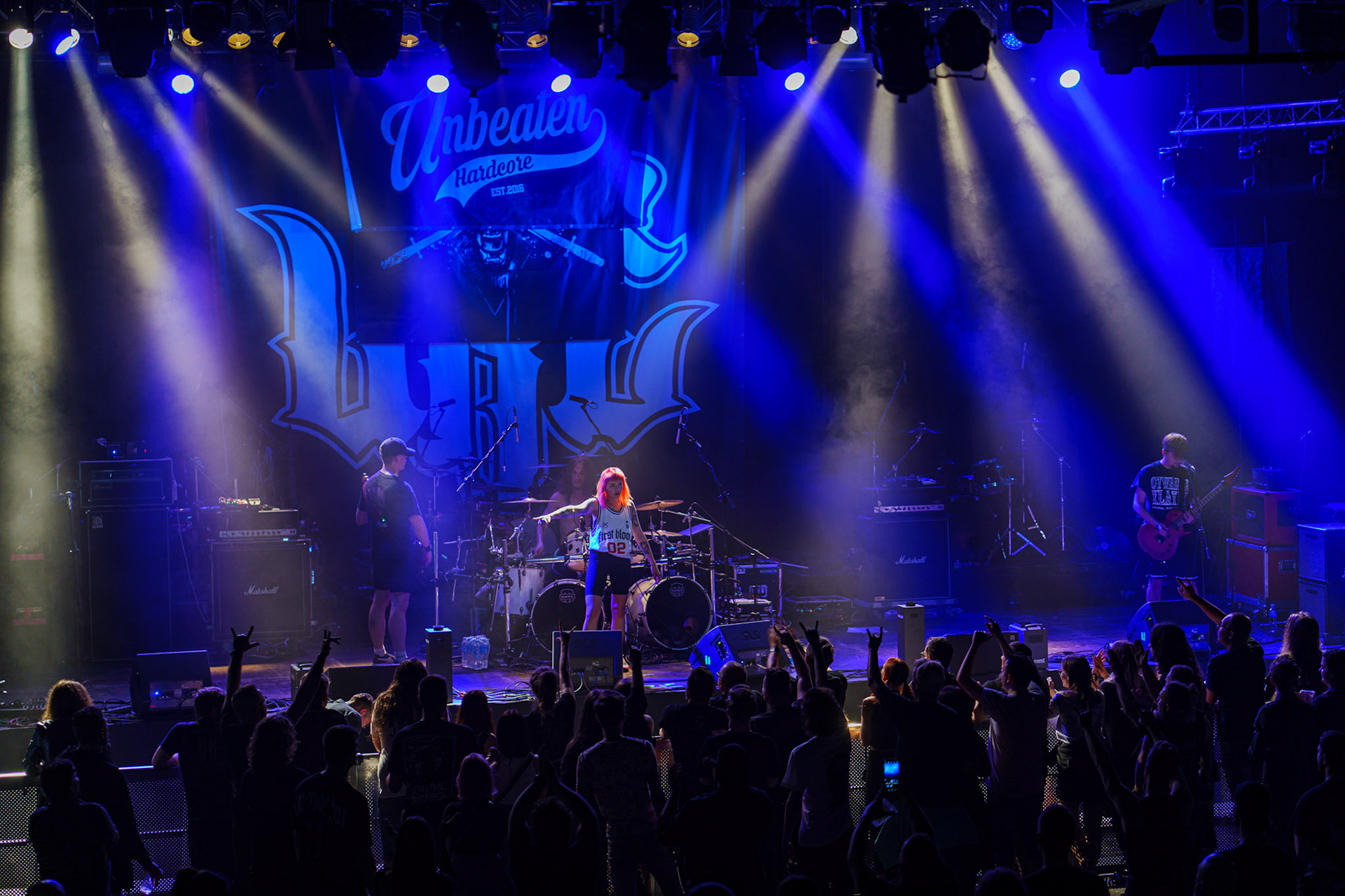 24.06.2023 Unbeaten - hardcore.  Frozen Sun Fest 2023, Progresja Waszawa.fot. Andrzej Wasilkiewicz/Reporter.