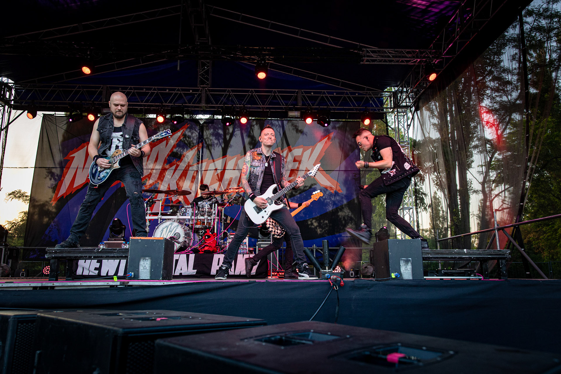 Nocny KochanekNocny Kochanek - koncert Warszawa Progresja,Gramy Do Woli, Zdrajcy Metalu, klasyczny heavy metal, alter ego Night Mistress.n/z Krzysiek Sokolowski – wokal,n/z Arkadiusz Majstrak – gitara,n/z Artur Pochwala – bas,n/z Robert Kazon Kazanowski – gitara,n/z Artur Zurek – perkusja,Fot. Andrzej Wasilkiewicz/Reporter