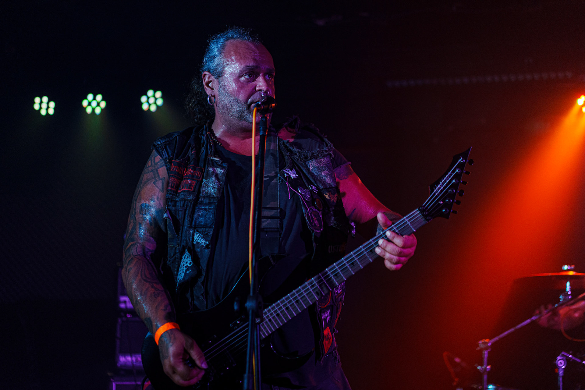 15.07.2023 - VIOLENTOR -Italy, Thrash Metal, Anti-society, - Warszawa, klub Potok. fot. Andrzej Wasilkiewicz/kaziq.com