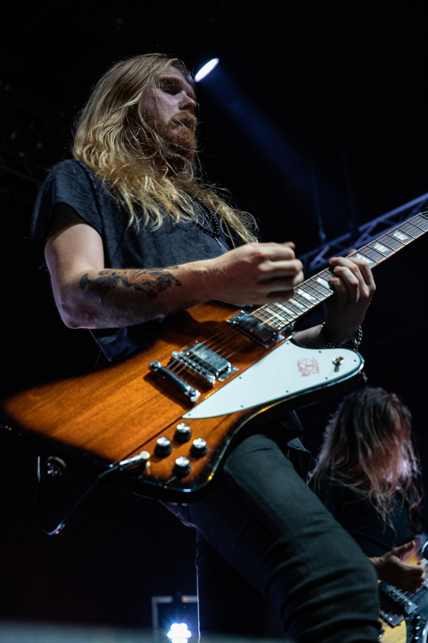 SOEN - Szwecja, rock progresywny, progmetal.  Stefan Stenberg – Bass
Cody Ford – Guitar
Lars Åhlund – Keys, guitar
Joel Ekelöf – Vocals
Martin Lopez – Drums, percussion
Knock Out Productions
Progresja Warszawa. fot. Andrzej Wasilkiewicz/Reporter