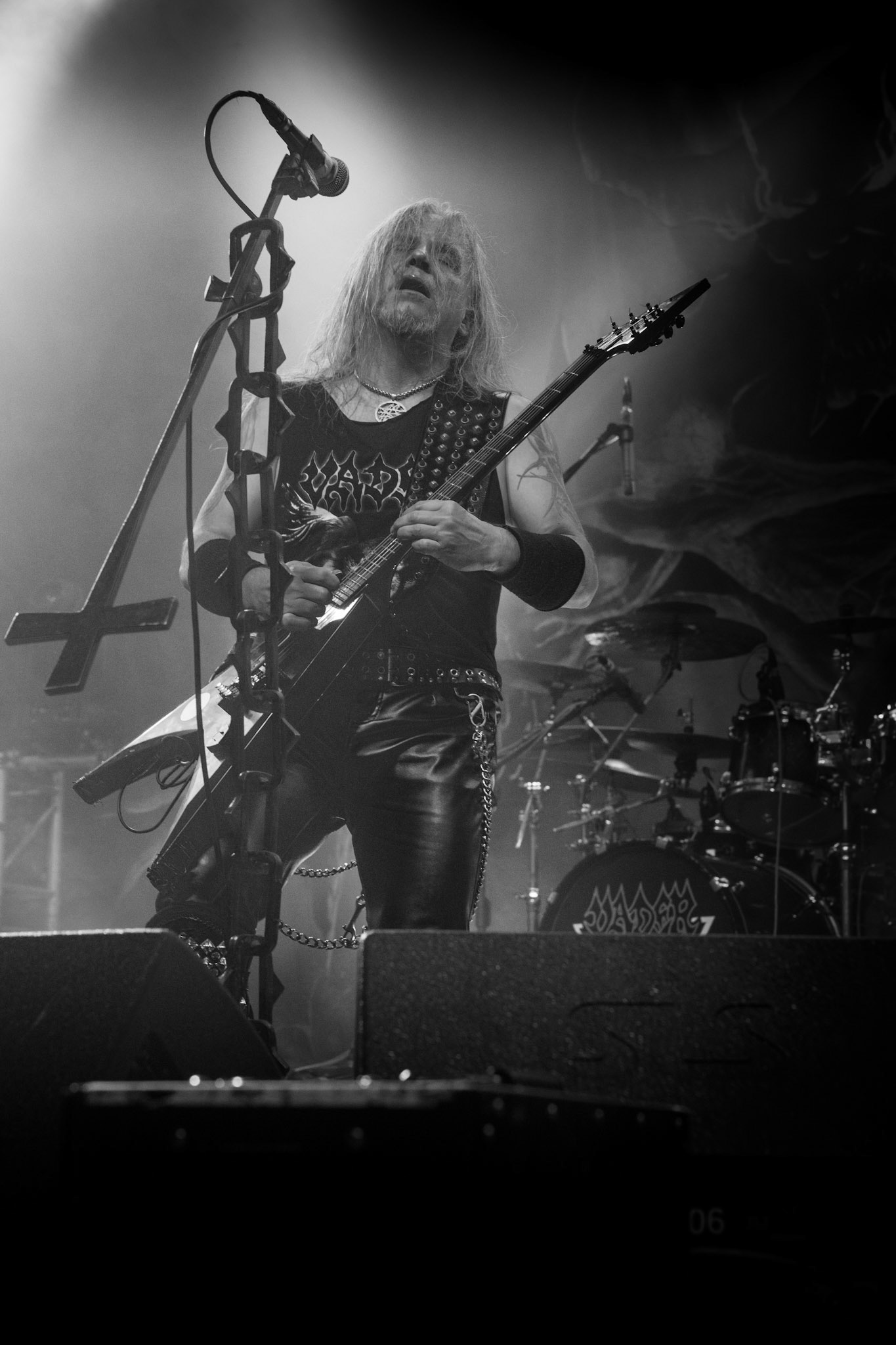 Legendy Metalu Vader - Death Metal - koncert Legendy Metalu w warszawskiej Progresji, 
Peter: Guitar + Vocals
Pajak: Guitar
Hal: Bass
James: Drums
fot. Andrzej kaziq Wasilkiewicz/Reporter