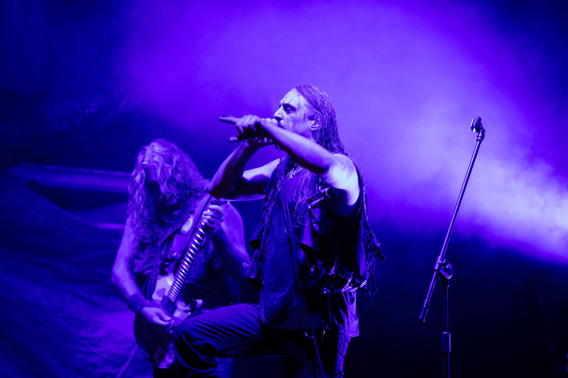 Marduk, koncert w ramach Blitzkrieg MMXX warszawska Progresja, black metal, Szwecja, Massive Music Rock The Nation America.fot. Andrzej kaziq Wasilkiewicz/Reporter