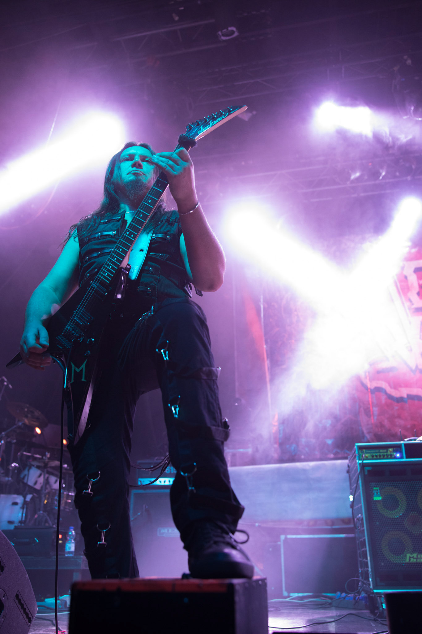 Legendy Metalu QUO VADIS - Thrash Metal - koncert Legendy Metalu w warszawskiej Progresji,
Tomasz "Skaya" Skuza - bass/vocal
Ian "Źdźbło" Bemolator- guitar
Mateusz "Matek" Lazar - guitar
Szymon "Sajmon" Synówka - drums
fot. Andrzej kaziq Wasilkiewicz