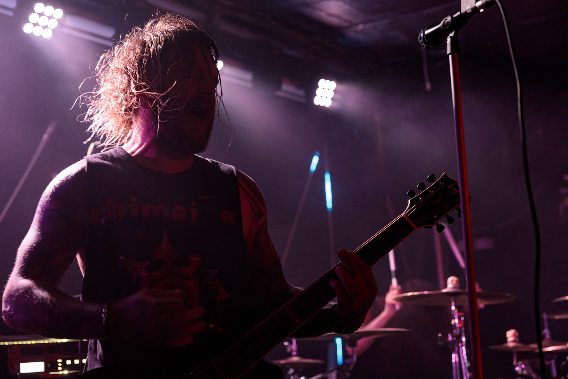 25.04.2022 DAGOBA - koncert warszawska Hydrozagadka, Dagoba francuski industrialmetal, groovemetal, Ecdysis By Night Tour 2022 produkcja Knock Out Productionsfot. Andrzej Wasilkiewicz/Reporter