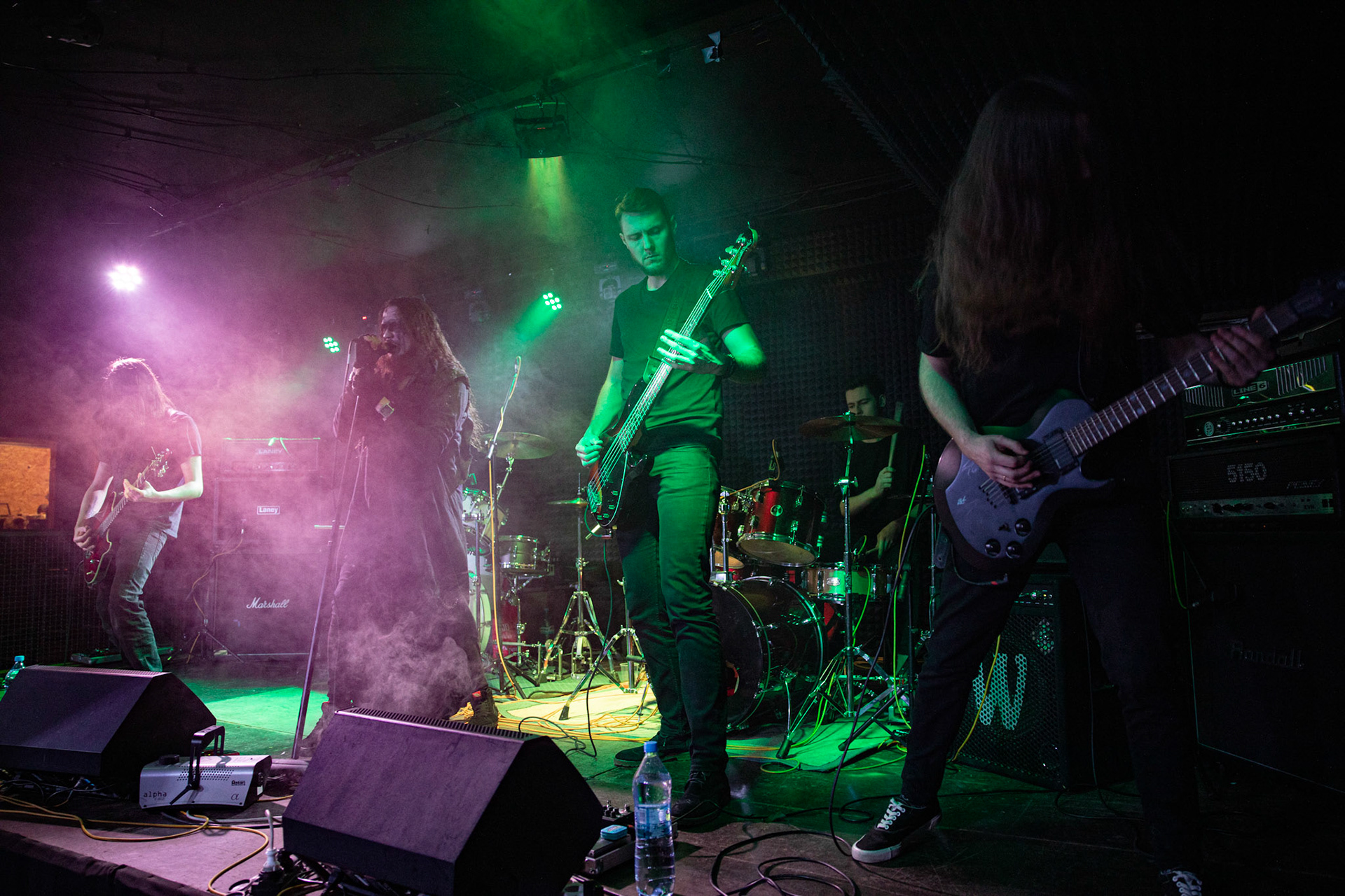 15.02.2020 Leshy - Metalowe Zwierzaki vol.13 - koncert Remont,
Leshy zostało założone w 2016 roku. Muzyka zespołu to wariacja mrocznych riffów, wolnych temp, potężnego brzmienia i (dys)harmonijnych melodii.
Genre doesn't matter, fot. Andrzej Wasilkiewicz/REPORTER