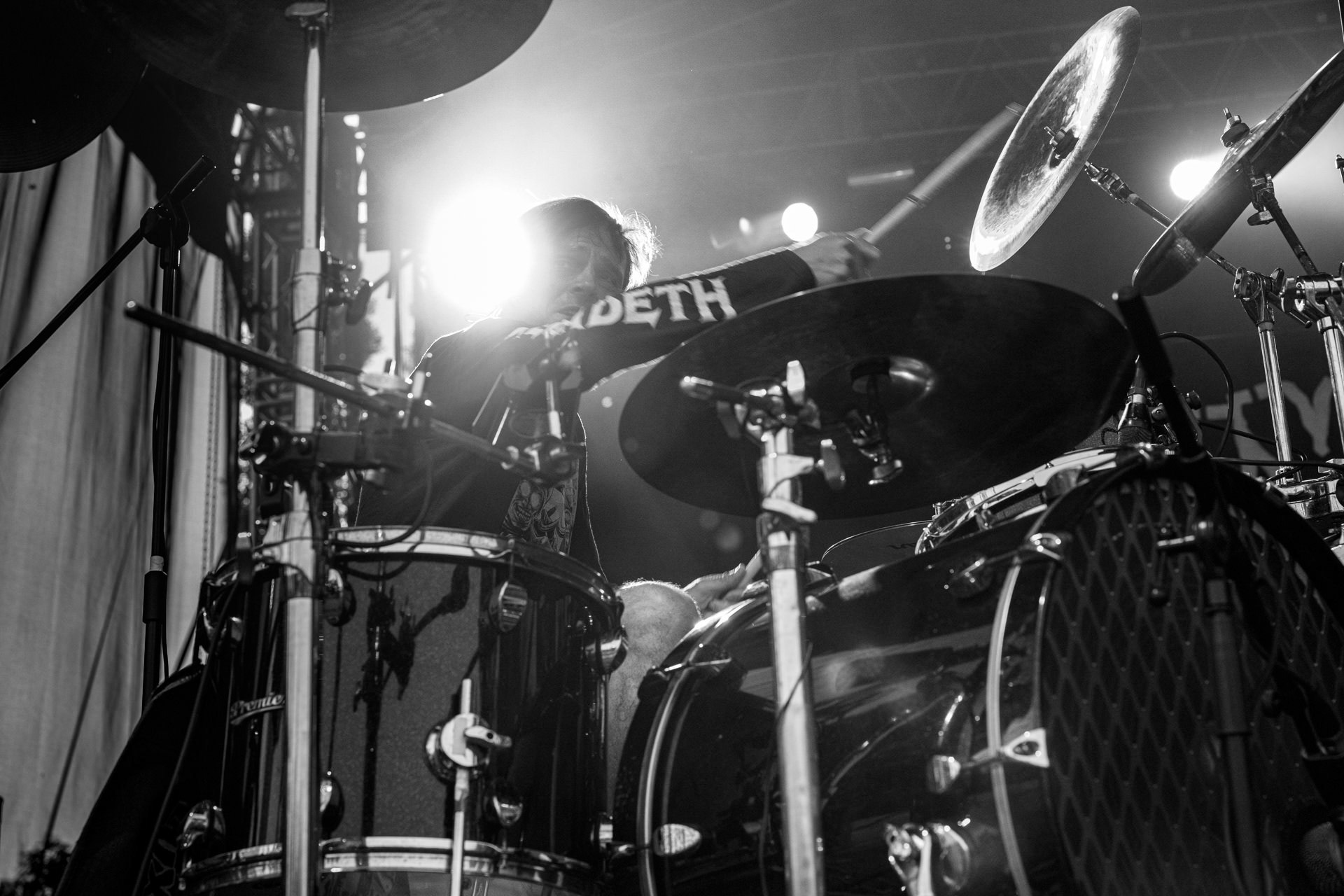 Koncert Luxtorpeda 10 urodziny. Warszawa Progresja.Gramy do Woli.n/z.Tomasz „Krzyżyk” Krzyżaniak – perkusjaFot. Andrzej kaziq Wasilkiewicz/Reporter