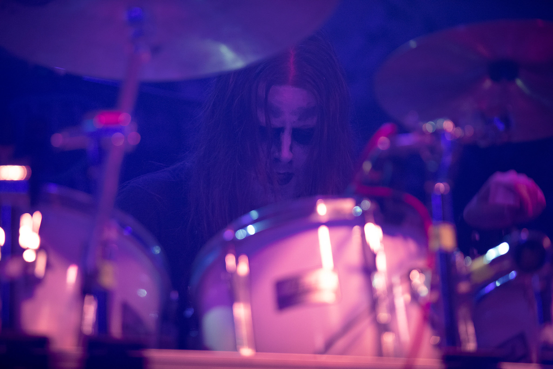 WHOREDOM RIFE - Norwegia - black metal,
koncert w Warszawskiej Progresji w ramach trasy Ecclesia Diabolica Baltica.
fot. Andrzej Wasilkiewicz/Reporter