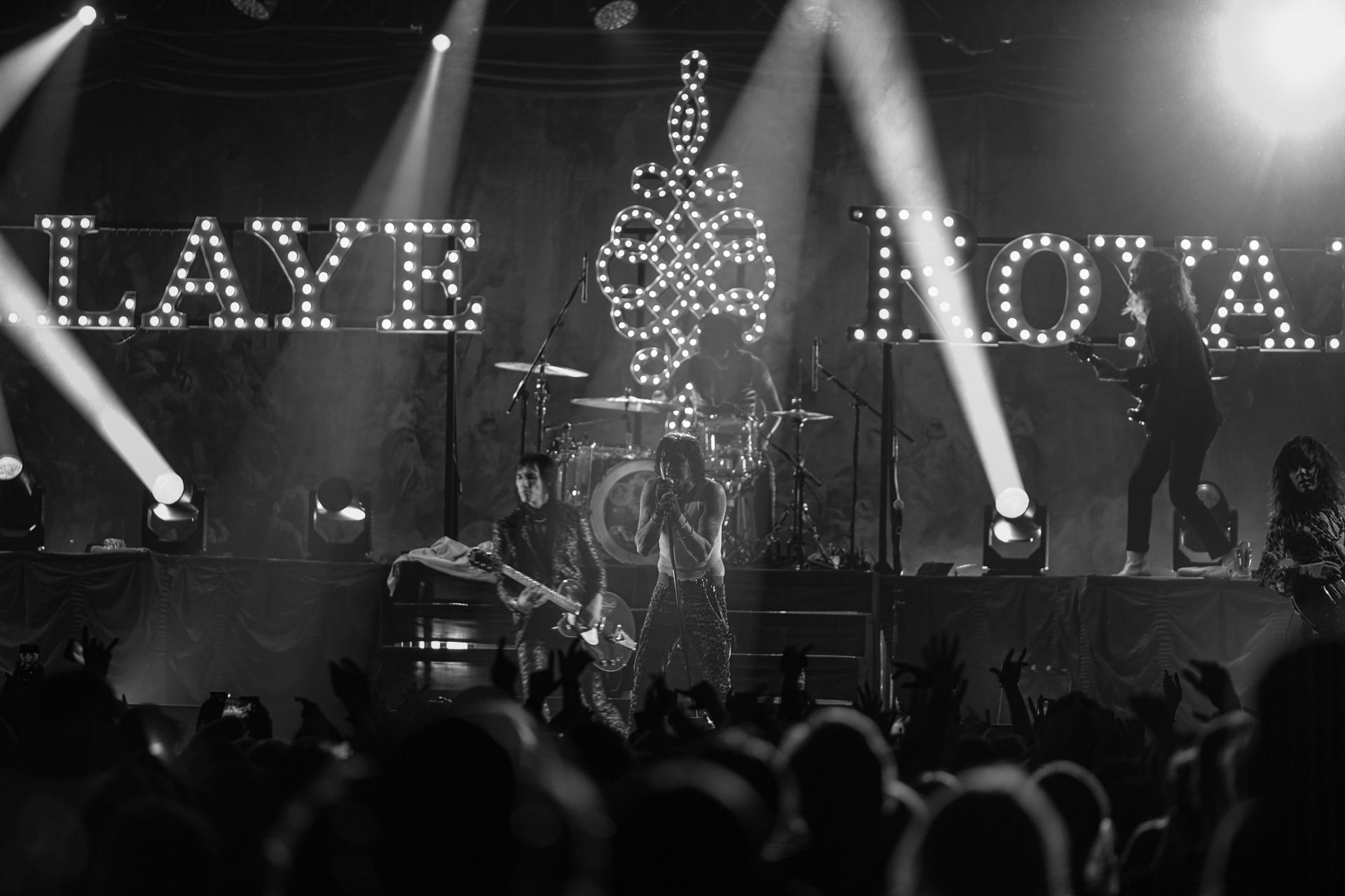 22.01.23 PALAYE ROYALE (Kanada / Sumerian Records) - fashion rock, alternative, glam rock, garage rock - w warszawskiej hali EXPO XXI. Winiary Bookings. Fot. Andrzej Wasilkiewicz/Reporter