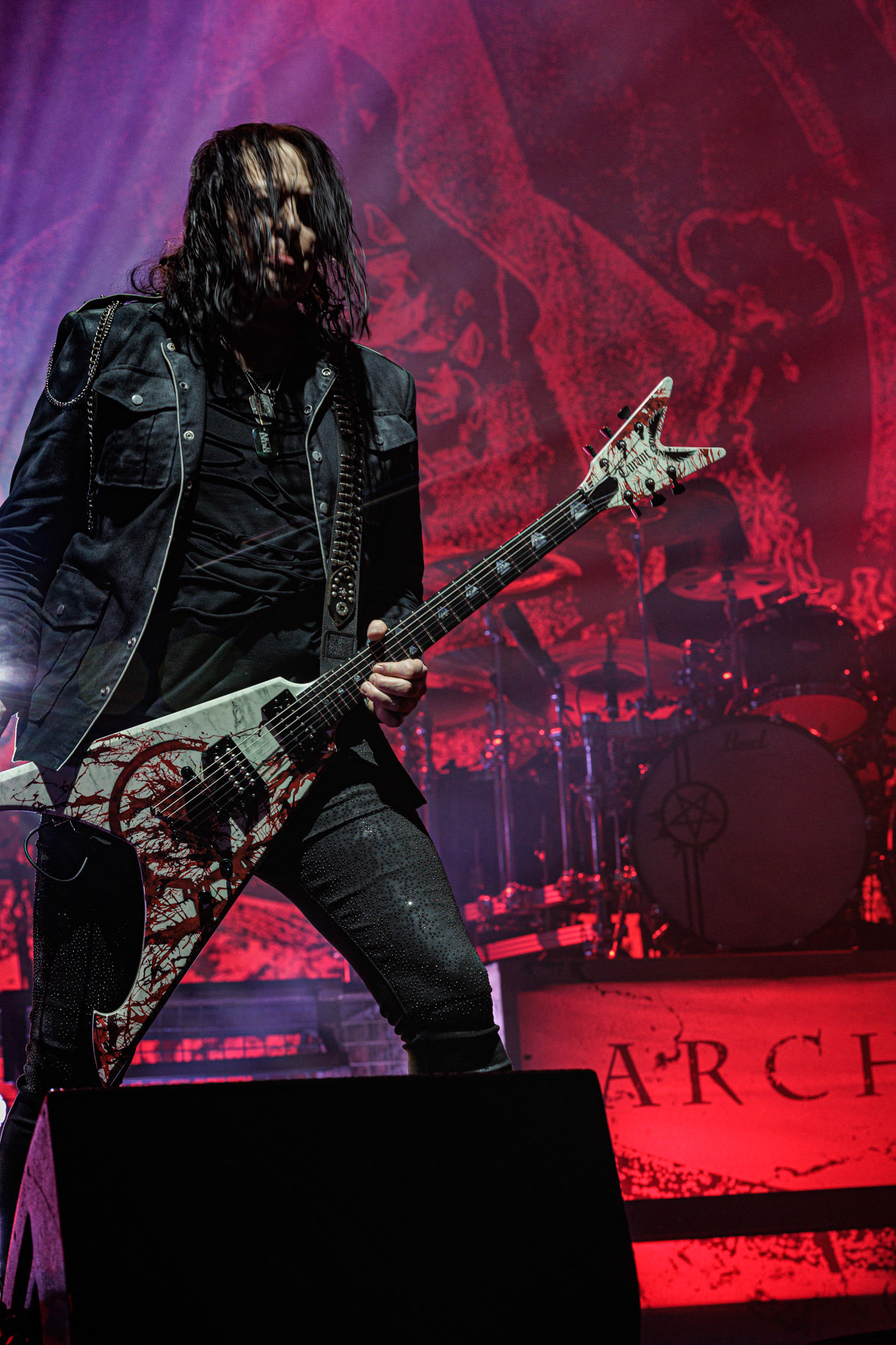 19.10.2022 ARCH ENEMY  - The European Siege 2022,Spodek Katowice Poland,fot. Andrzej Wasilkiewicz/Reporter