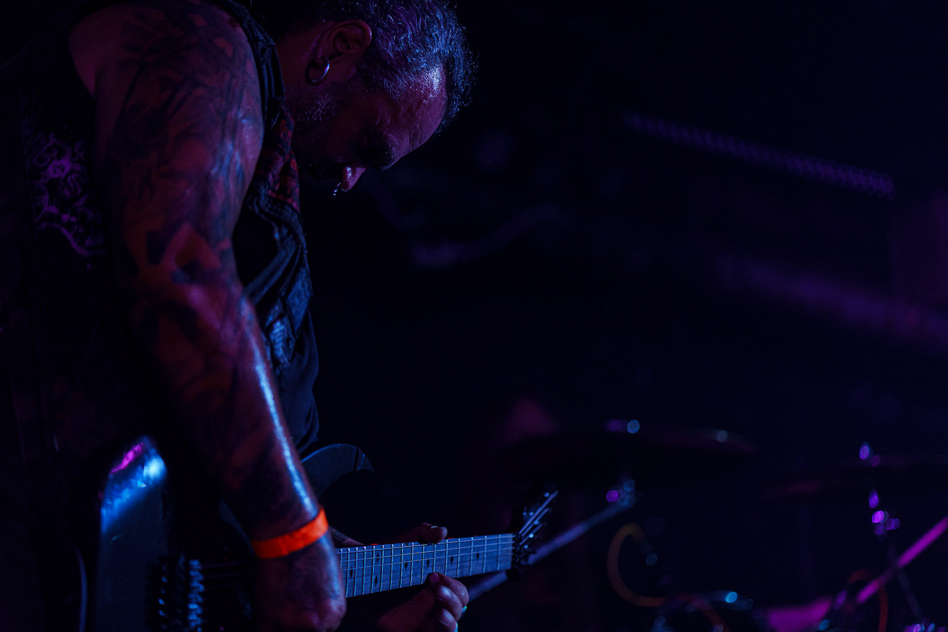 15.07.2023 - VIOLENTOR -Italy, Thrash Metal, Anti-society, - Warszawa, klub Potok. fot. Andrzej Wasilkiewicz/kaziq.com