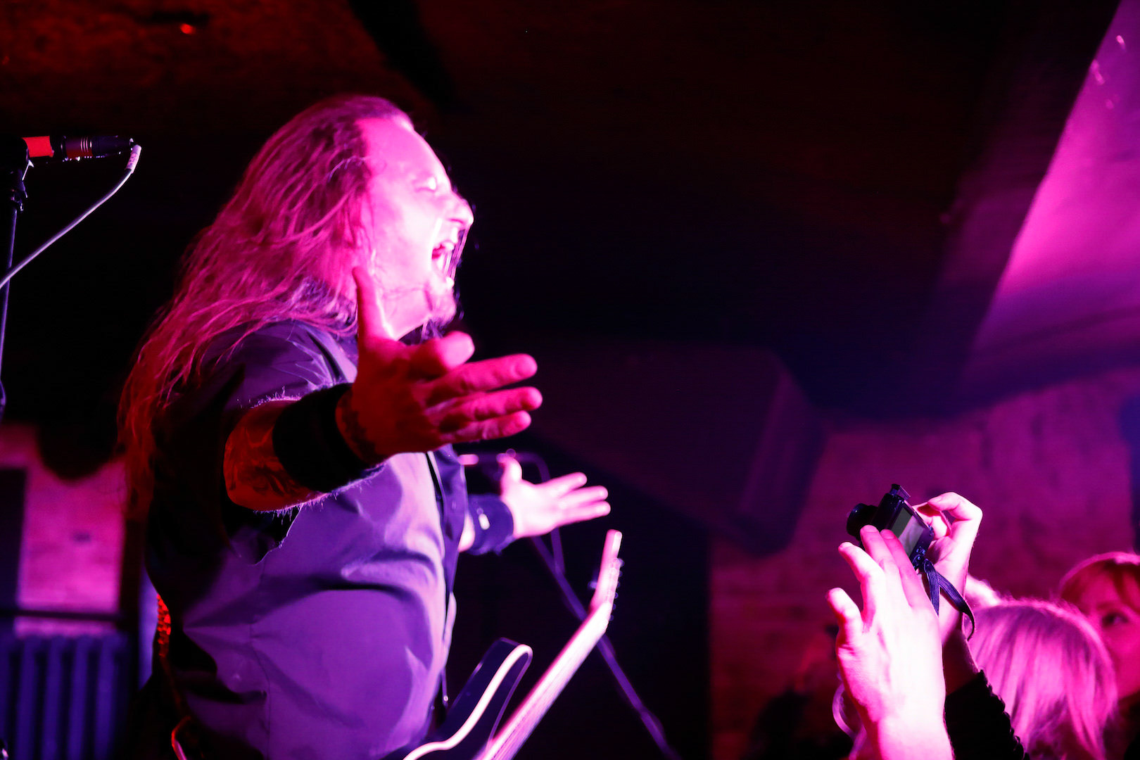 Christ Agony Legacy tour 2017 Warszawa  VooDoo klub Cezary Cezar Augustynowicz