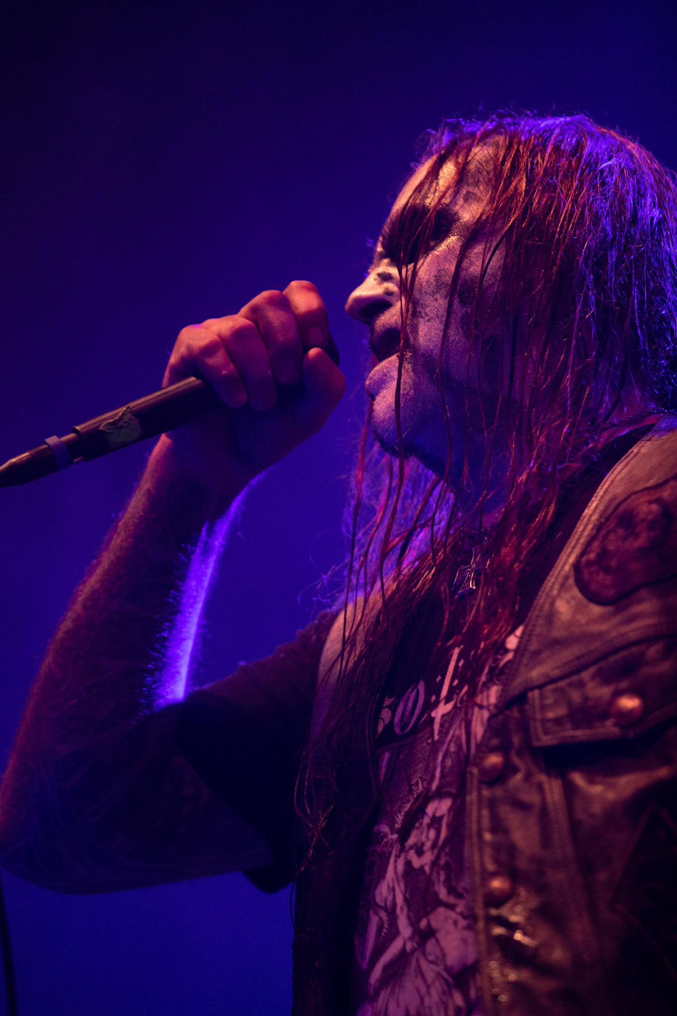 WHOREDOM RIFE - Norwegia - black metal,
koncert w Warszawskiej Progresji w ramach trasy Ecclesia Diabolica Baltica.
fot. Andrzej Wasilkiewicz/Reporter