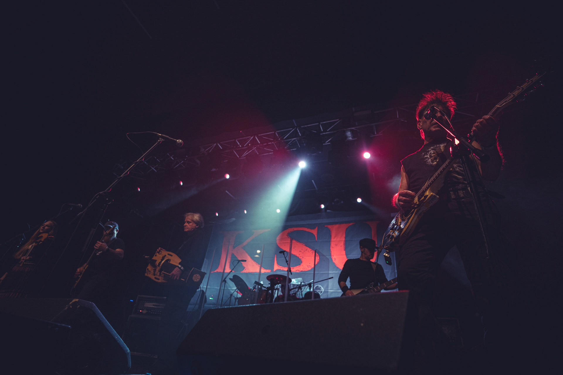 18.02.2023 Zespol KSU - swietuje 45-lecie dzialalnosci.Galicja Productions, klub Palladium Warszawa.Fot. Andrzej Wasilkiewicz/LiveRock.pl