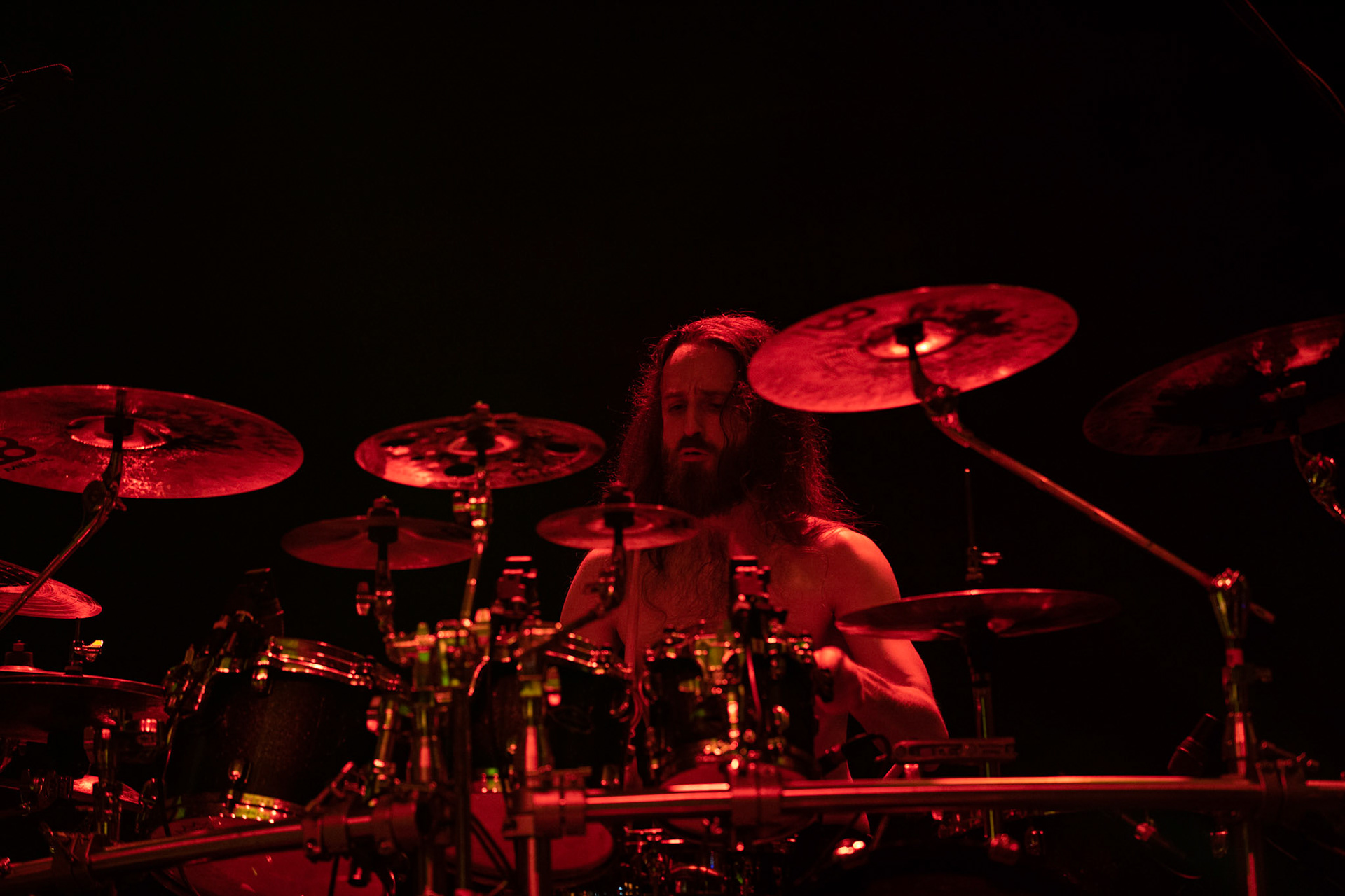 Vader - Death Metal - koncert w ramach Blitzkrieg MMXX warszawskia Progresja, Peter: Guitar + VocalsPajak: GuitarHal: BassJames: Drumsfot. Andrzej kaziq Wasilkiewicz/Reporter