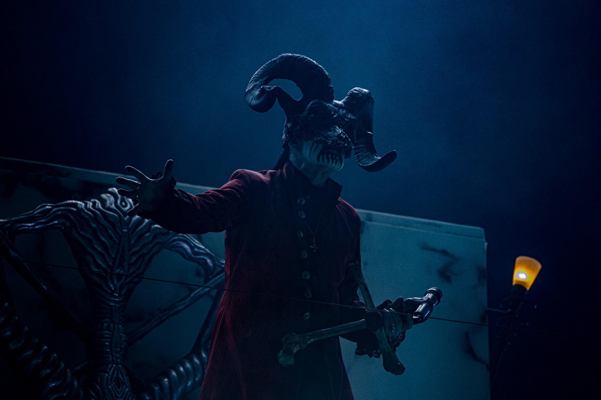 4.06.2022 Mercyful Fate Mystic Festival 2022 Gdansk. King Diamond, Kim Bendix Petersen,Mystic Coalition.fot. Andrzej Wasilkiewicz/Reporter