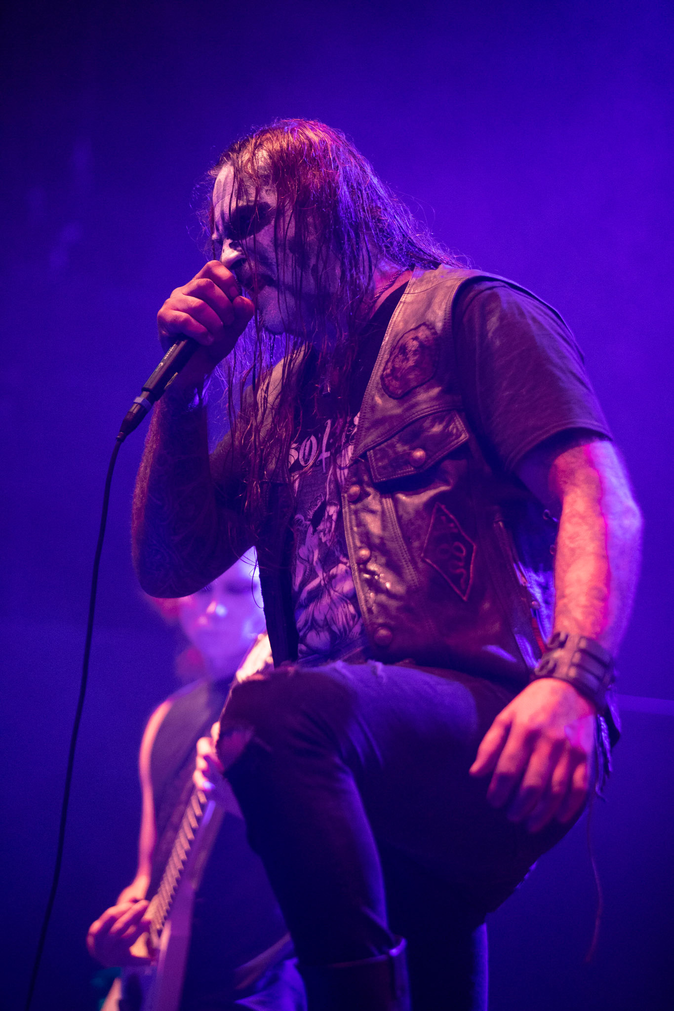 WHOREDOM RIFE - Norwegia - black metal,
koncert w Warszawskiej Progresji w ramach trasy Ecclesia Diabolica Baltica.
fot. Andrzej Wasilkiewicz/Reporter