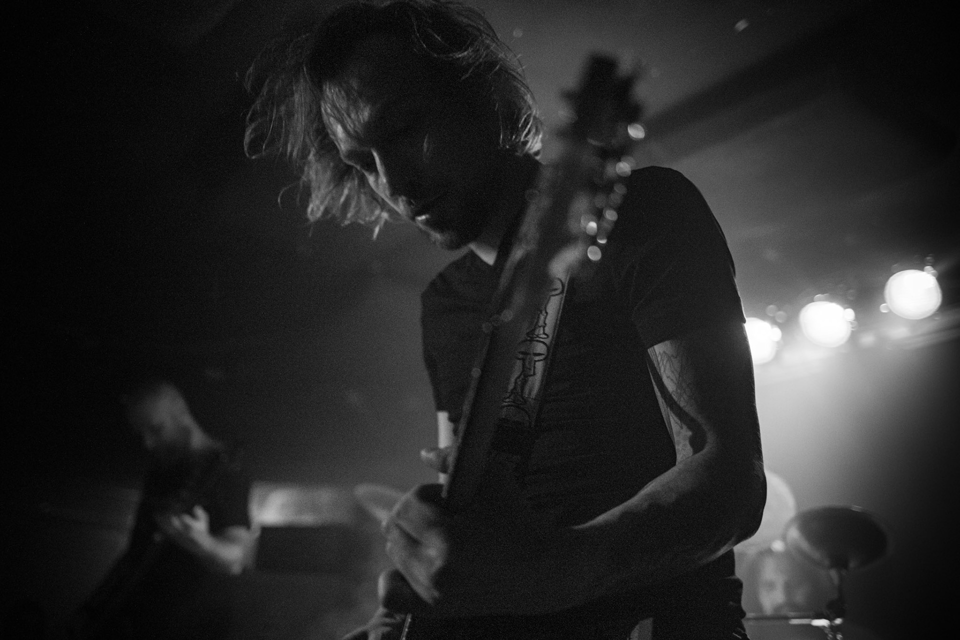 Koncert 4dots - 20.12.2019 Warszawa Klub Pogłos, n/z W. Jarawka guitar, Post something, Post something else, fot. Andrzej Wasilkiewicz/REPORTER