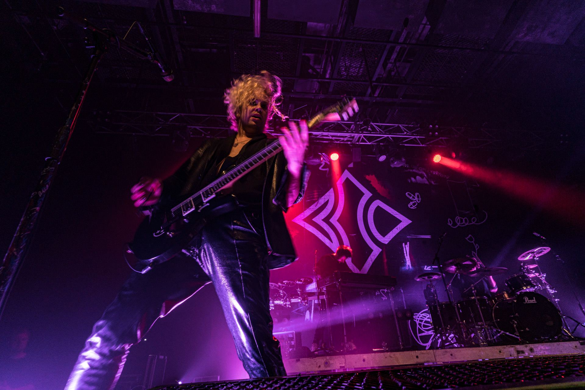 1.10.2022 Blind Channel – finski zespol rockowy zalozony w 2013 roku w Oulu, reprezentant Finlandii w Konkursie Piosenki Eurowizji 2021. Joel Hokka – vocals,Niko Moilanen – vocals,Joonas Porko – guitar,Olli Matela – bass,Tommi Lalli – drums,Aleksi Kaunisvesi – samples, percussion, DJProdukcja Winiary Bookings, patronat Antyradio, klub Progresja, Century Media,fot. Andrzej Wasilkiewicz/Reporter