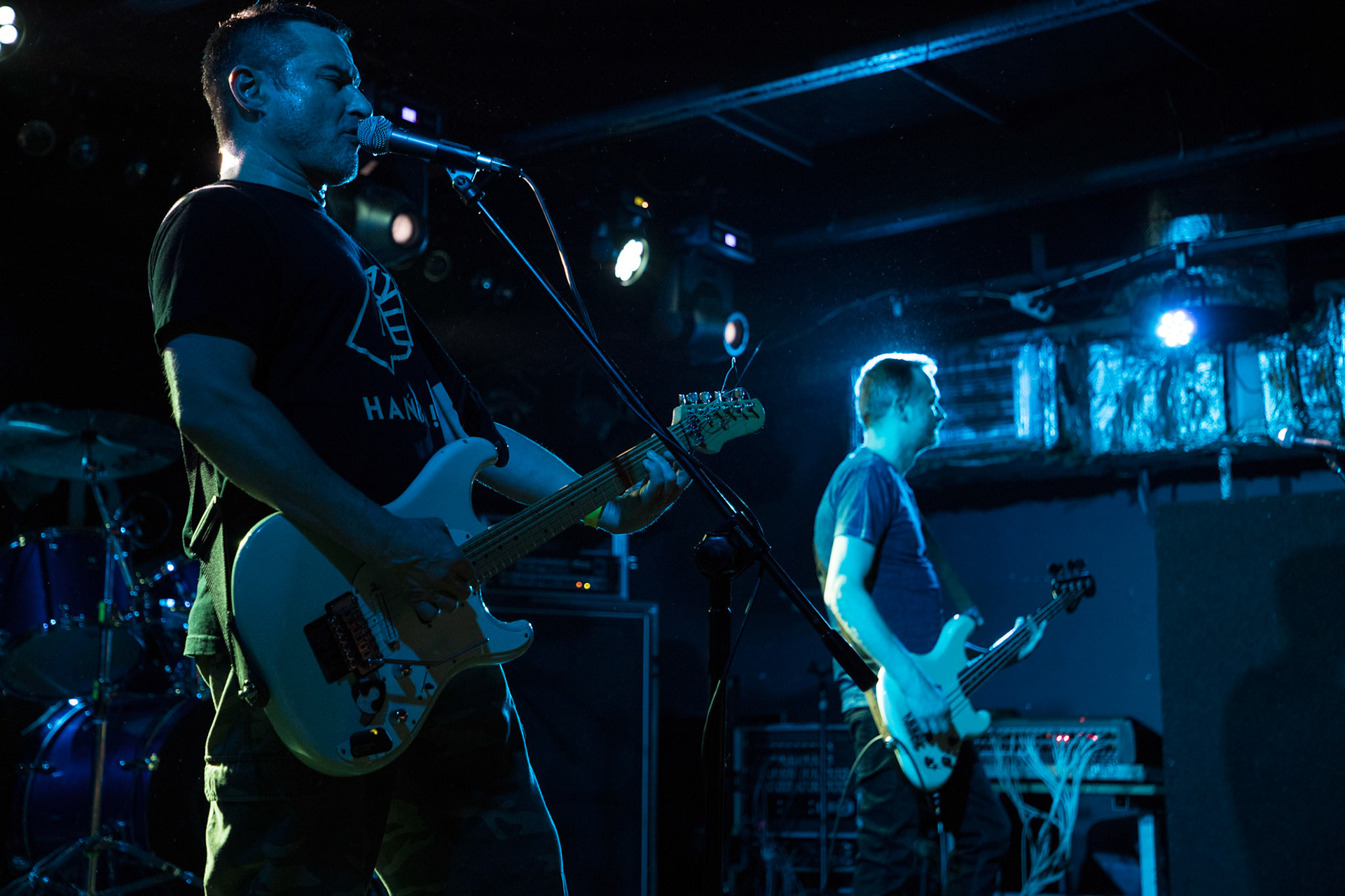 9.12.2017r Dezerter koncert Proxima, Robert Robal Matera gitara, wokal, Krzysztof Grabowski perkusja , Jacek Chrzanowski gitara basowa fot. Andrzej Wasilkiewicz/Reporter