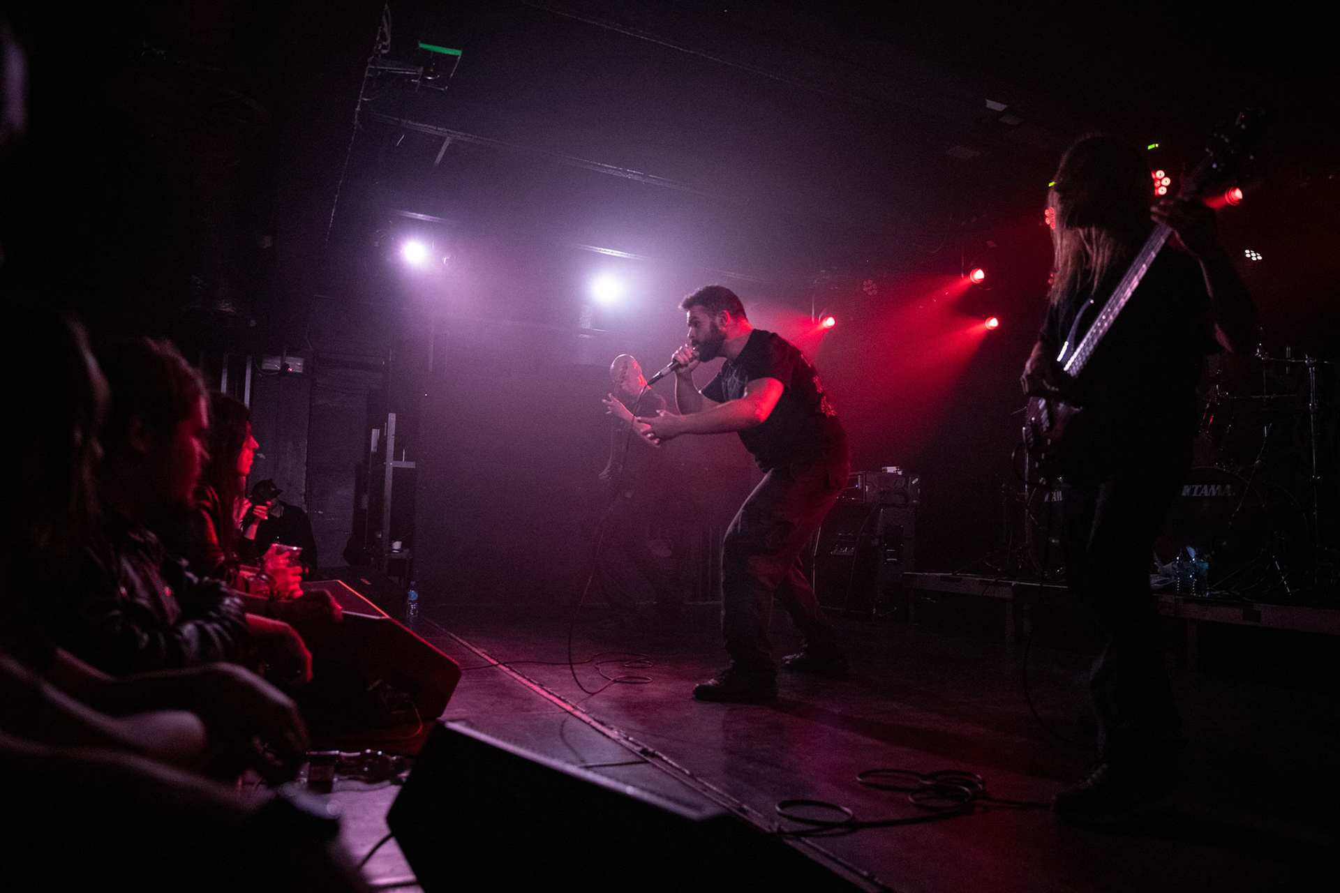 1.04.2019 Defeated Sanity, Warszawa, klub Proxima, DEFEATED SANITY brutal death metal, Niemcy
Lille Gruber - Drums
Jacob Schmidt - Bass
Christian Kühn - Guitar
Josh Welshman - Vocals Knock Out Productions, Left Hand Sounds.