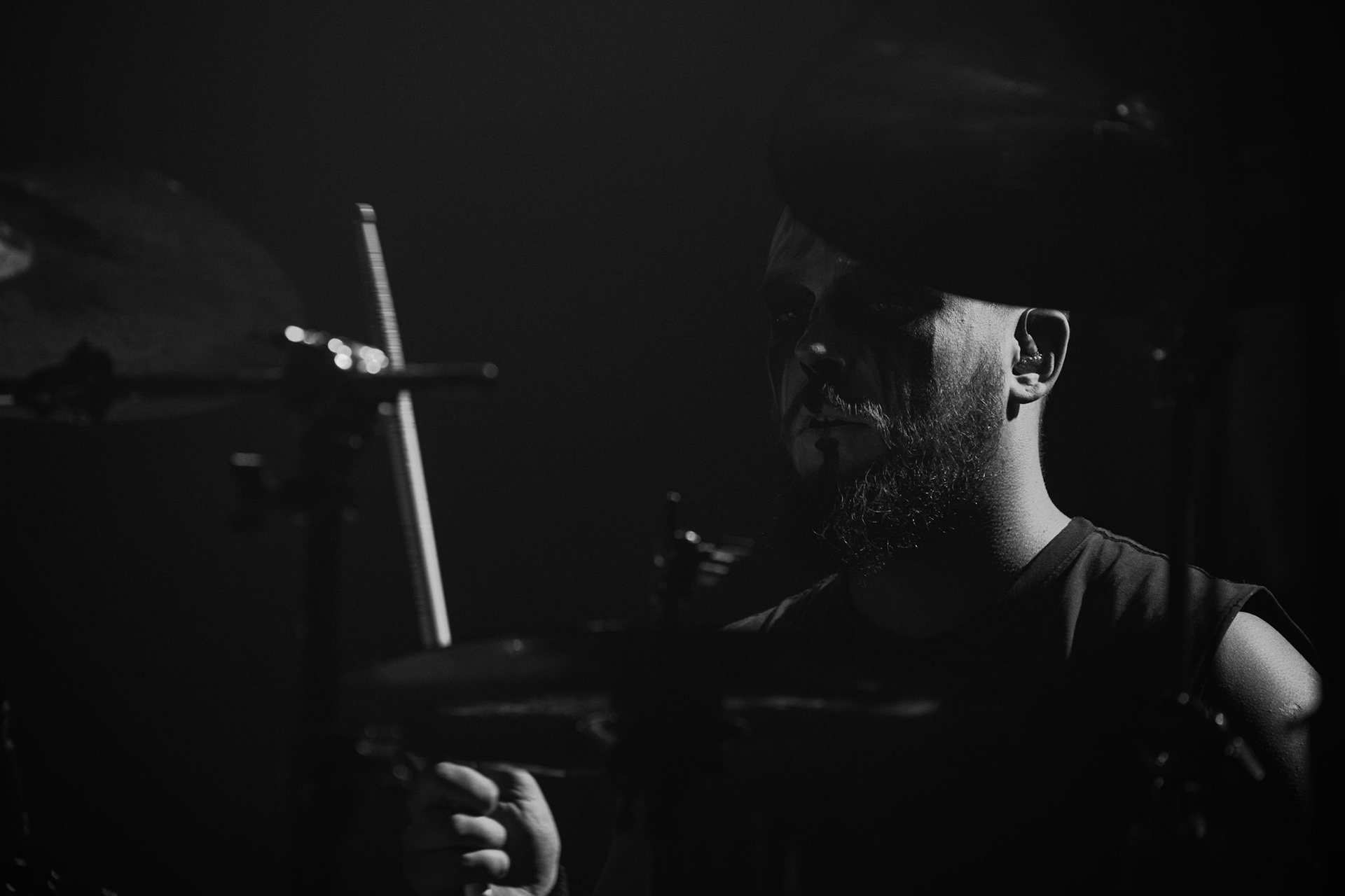 15.12.2019 koncert polskiego zespołu Blaze Of Perdition, Merry Christless 2019, Warszawa Klub Progresja,
black metal,
n/z Piotr "Mścisław" Bajus – gitara basowa, 
n/z Krzysztof "Wizun" Saran – perkusja,
n/z Łukasz "93" Barański – gitara,
n/z Paweł "Sonneillon" Marzec – wokal,
New Aeon Musick, Knock Out Productions
fot. Andrzej Wasilkiewicz/REPORTER