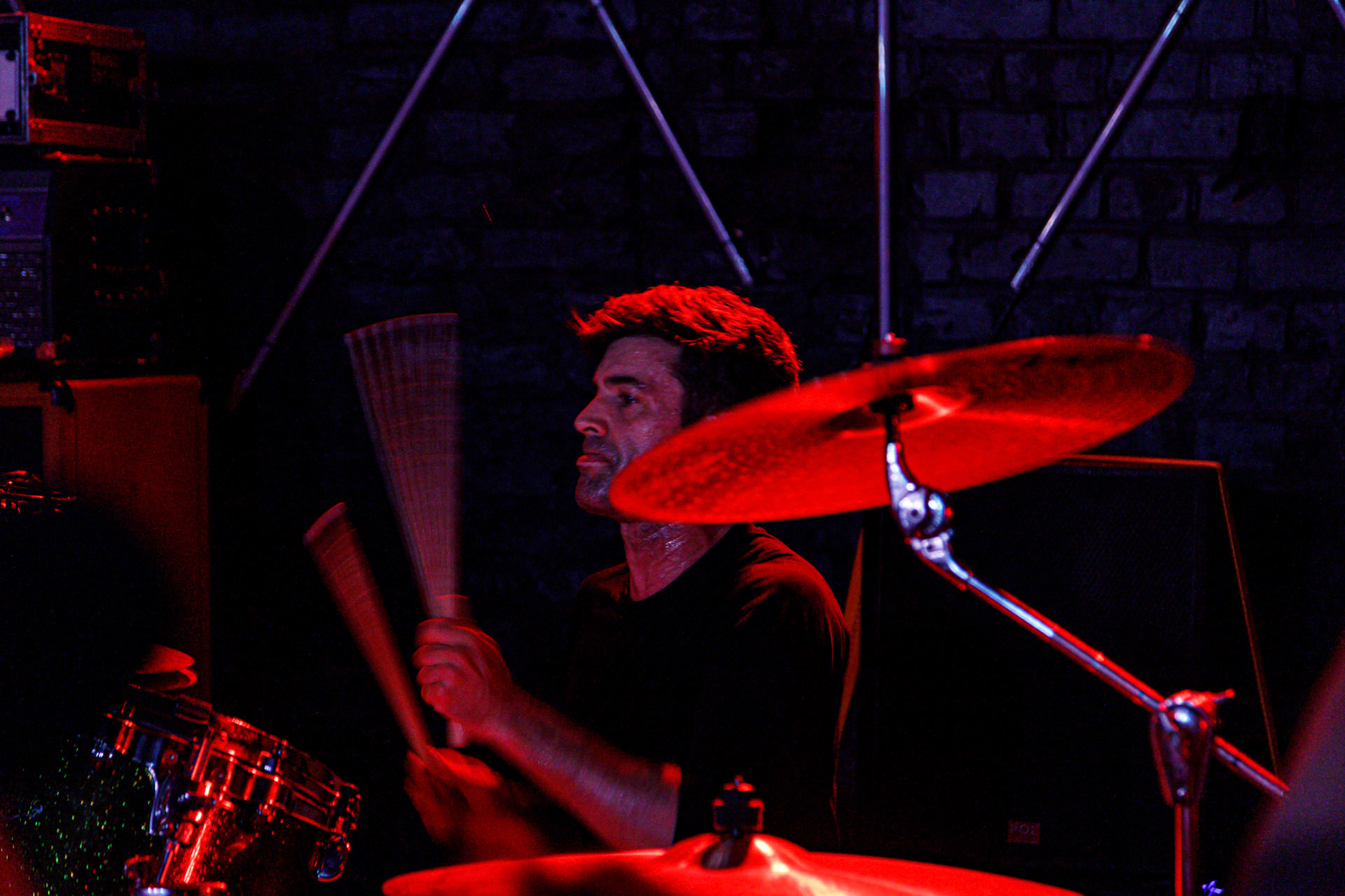 7.07.2022 - HIGH ON FIRE - legenda sceny stoner/doom z Mattem Pikem na czele, koncert w warszawskiej Hydrozagadce.n/z Matt Pike – gitara, wokal,n/z Jeff Matz – gitara basowa,n/z Coady Willis - perkusja,Doom metal, stoner metal, sludge metal, thrash metal.Produkcja WiniaryBookings. fot. Andrzej Wasilkiewicz/Reporter