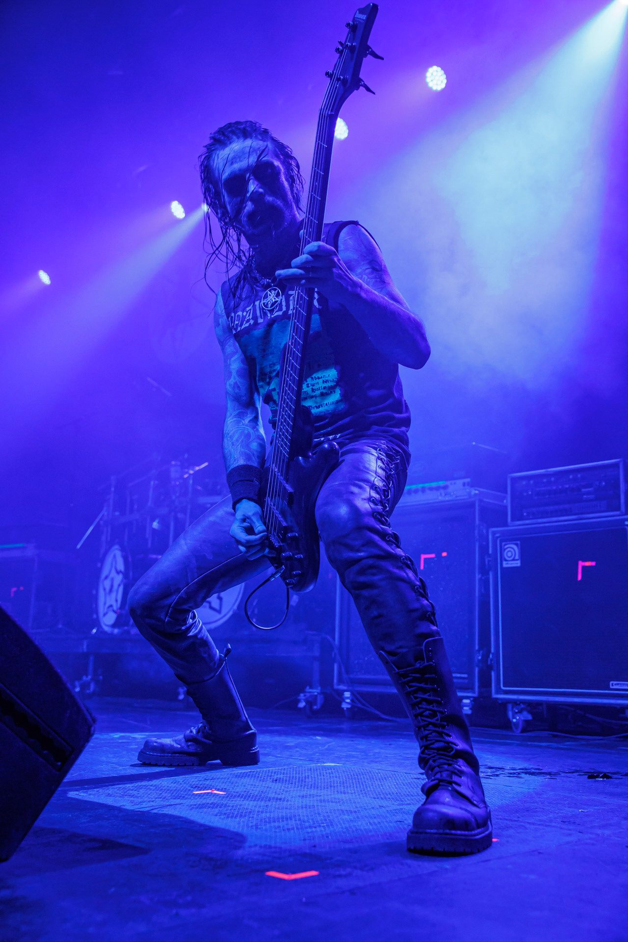 Marduk – black metal, koncert z okazji 30 lecia Marduk w warszawskiej Progresji.Left Hand Sounds, No Solace, fot. Andrzej Wasilkiewicz/Reporter