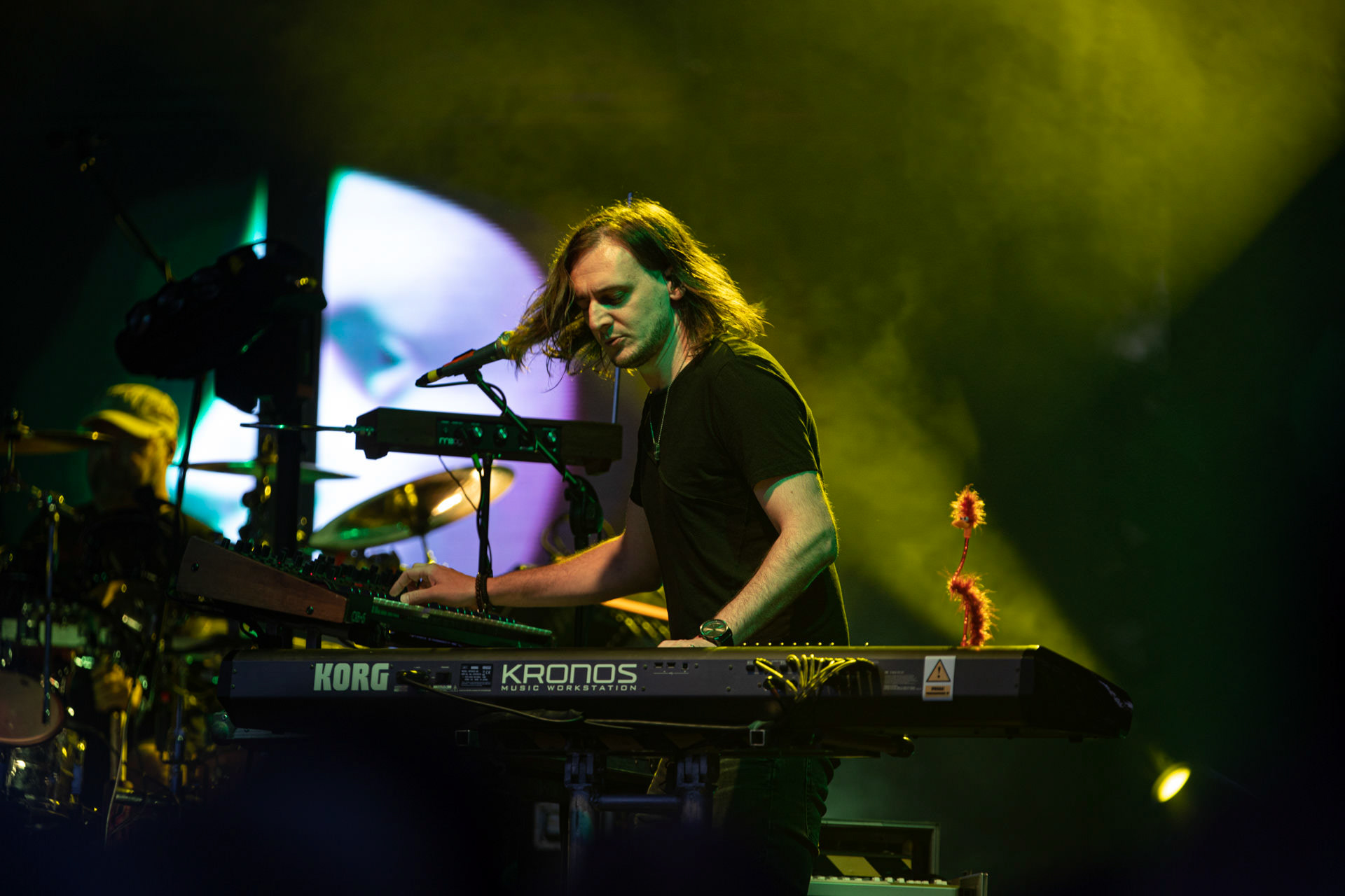 21.08.2021 koncert Riverside 20 lecie w Warszawie,Letnia scena Progresji, Gramy do Woli.n/z Michal Lapaj – instrumenty klawiszowe, wokal,Fot. Andrzej Wasilkiewicz/Reporter