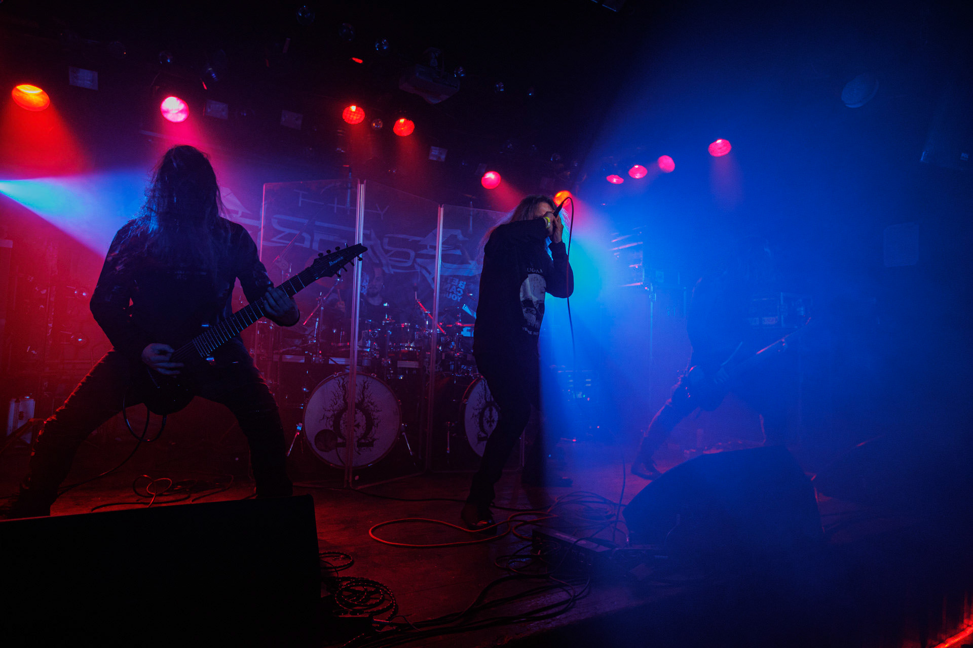 18.03.2022 Thy Disease - INFERNALIS RESURGENTIS - Warszawski koncert zespolu Thy Disease.Black metal, death metal, polski metal.n/z Martin – vocals n/z Yanuary – guitar n/z Andrew – bass n/z Ireq – drumsfot. Andrzej Wasilkiewicz/Reporter