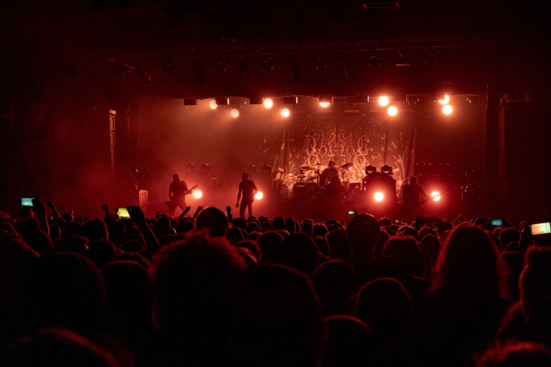 2024.03.15 MESHUGGAH - djent, prog metal, klub Stodola, Knock Out Productions, fot. Andrzej Wasilkiewicz/Reporter