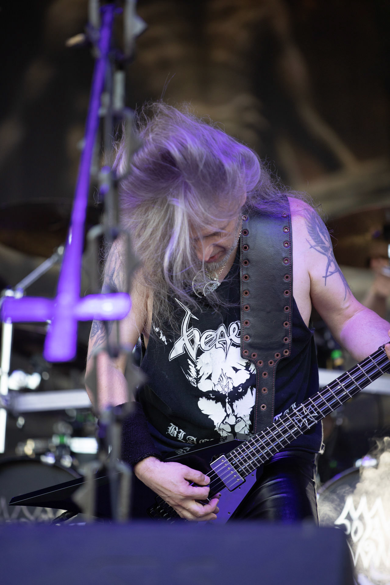 31.07.2021 Vader - koncert warszawska Progresja, Gramy do Woli,n/z Peter: Guitar + Vocalsfot. Andrzej Wasilkiewicz/Reporter