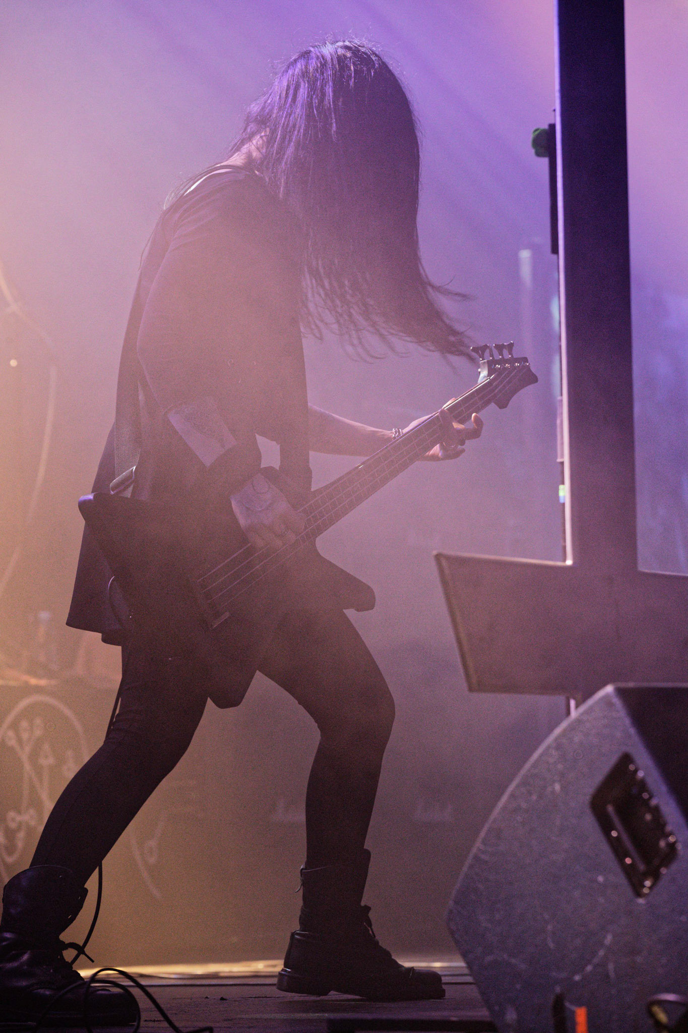 koncert Triptykon, voc. git. Tom Gwarrior, Thomas Gabriel Fischer, Szwajcaria fot. Andrzej Wasilkiewicz/Reporter