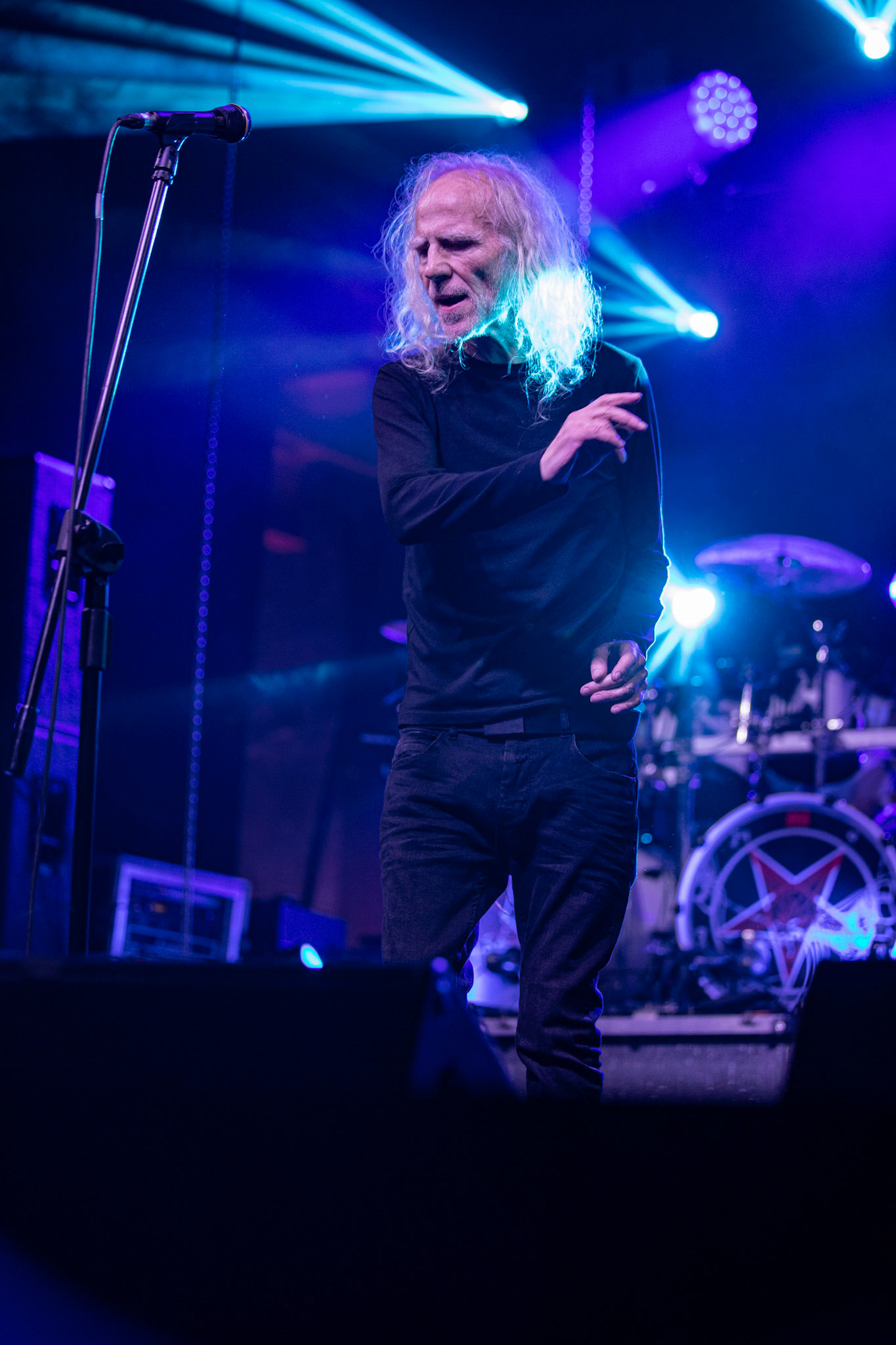 12.09.2021 - KAT i Roman Kostrzewski - koncert "Do zobaczenia w piekle" Wroclaw, Centrum Koncertowe A2.  Roman Kostrzewski - wokal,fot. Andrzej kaziq Wasilkiewicz